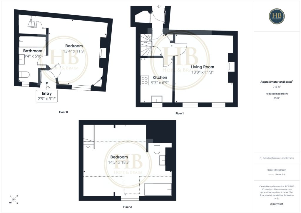 Hawsker Cottage, Sunny Place, Whitby floorplan