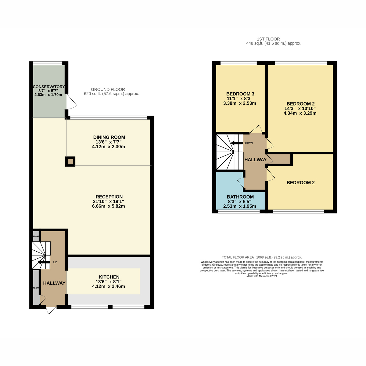 80, Udall Gardens, Collier Row floorplan