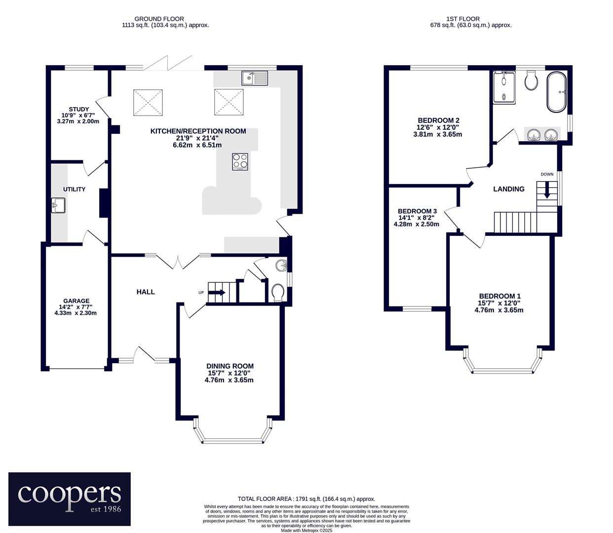 36, Moss Close, Pinner floorplan