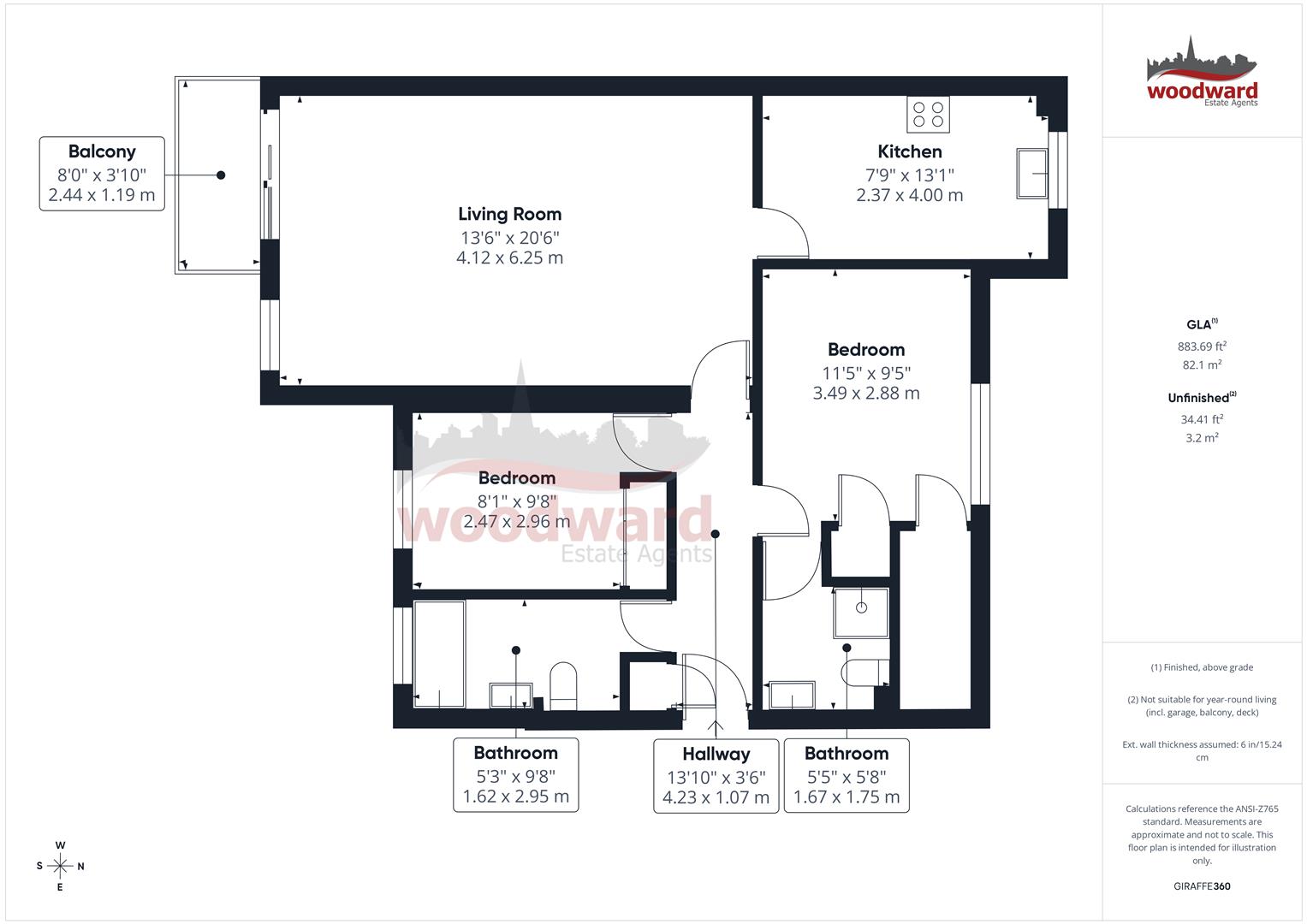 Peterborough Road, Harrow floorplan
