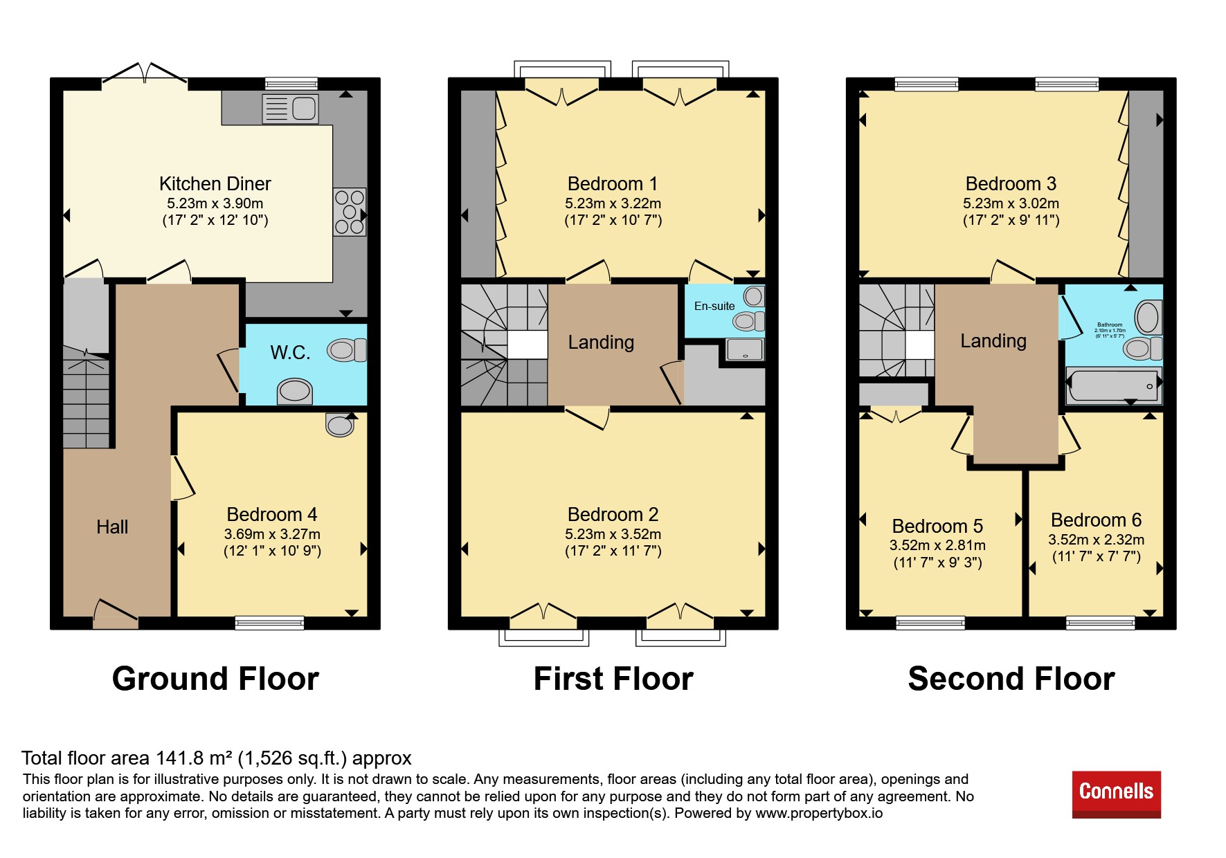 120, Mosquito Way, Hatfield floorplan