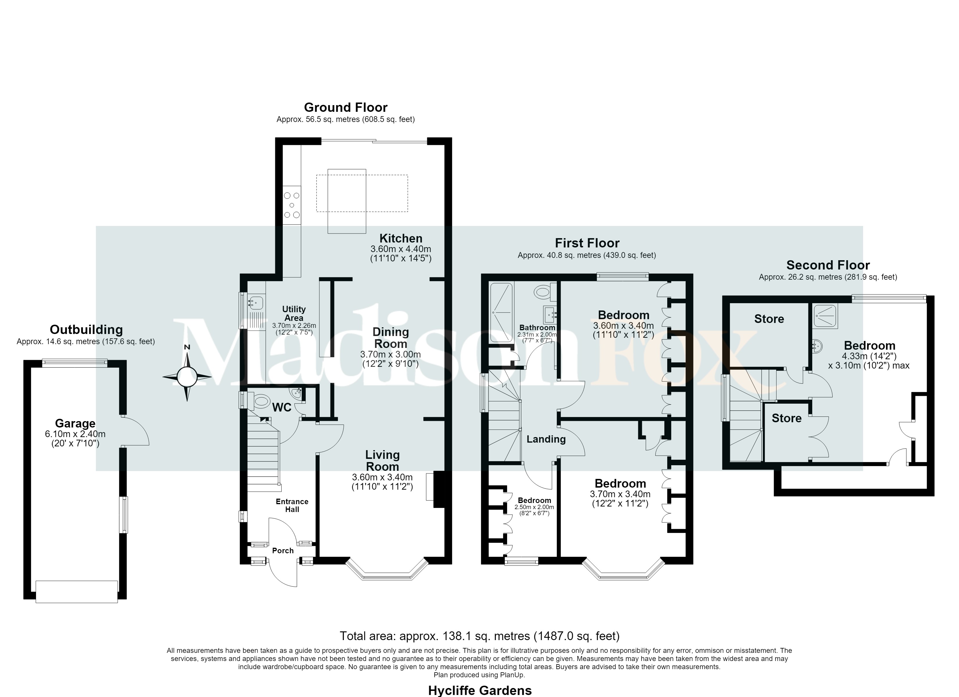 4, Hycliffe Gardens, Essex floorplan