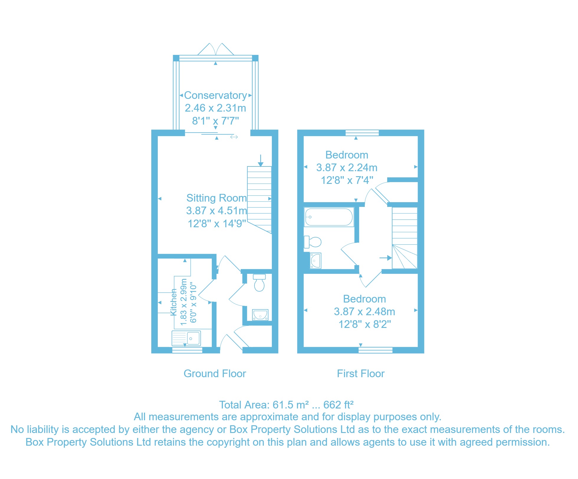 10, New Stead Rise, Keighley floorplan