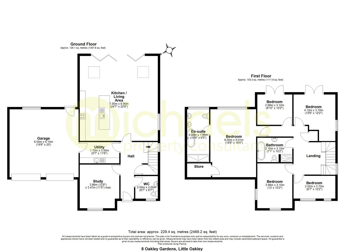8, Oakley Gardens, Harwich floorplan
