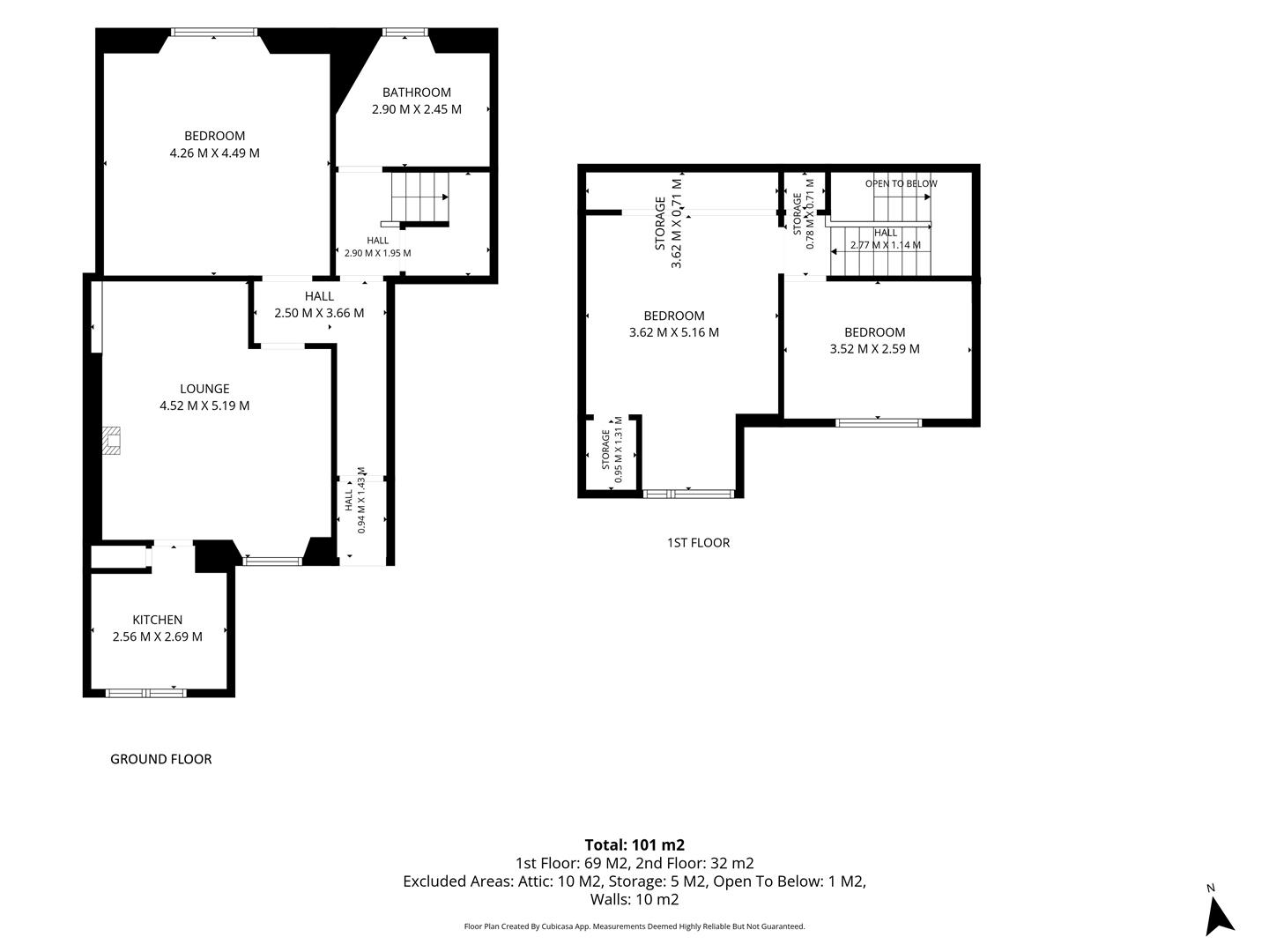 38, Ramsay Road, Kirkcaldy floorplan