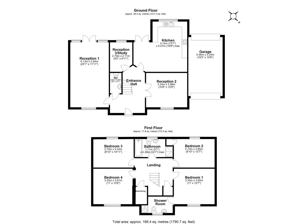 4 Bedrooms  to rent in Park Side, Epping CM16