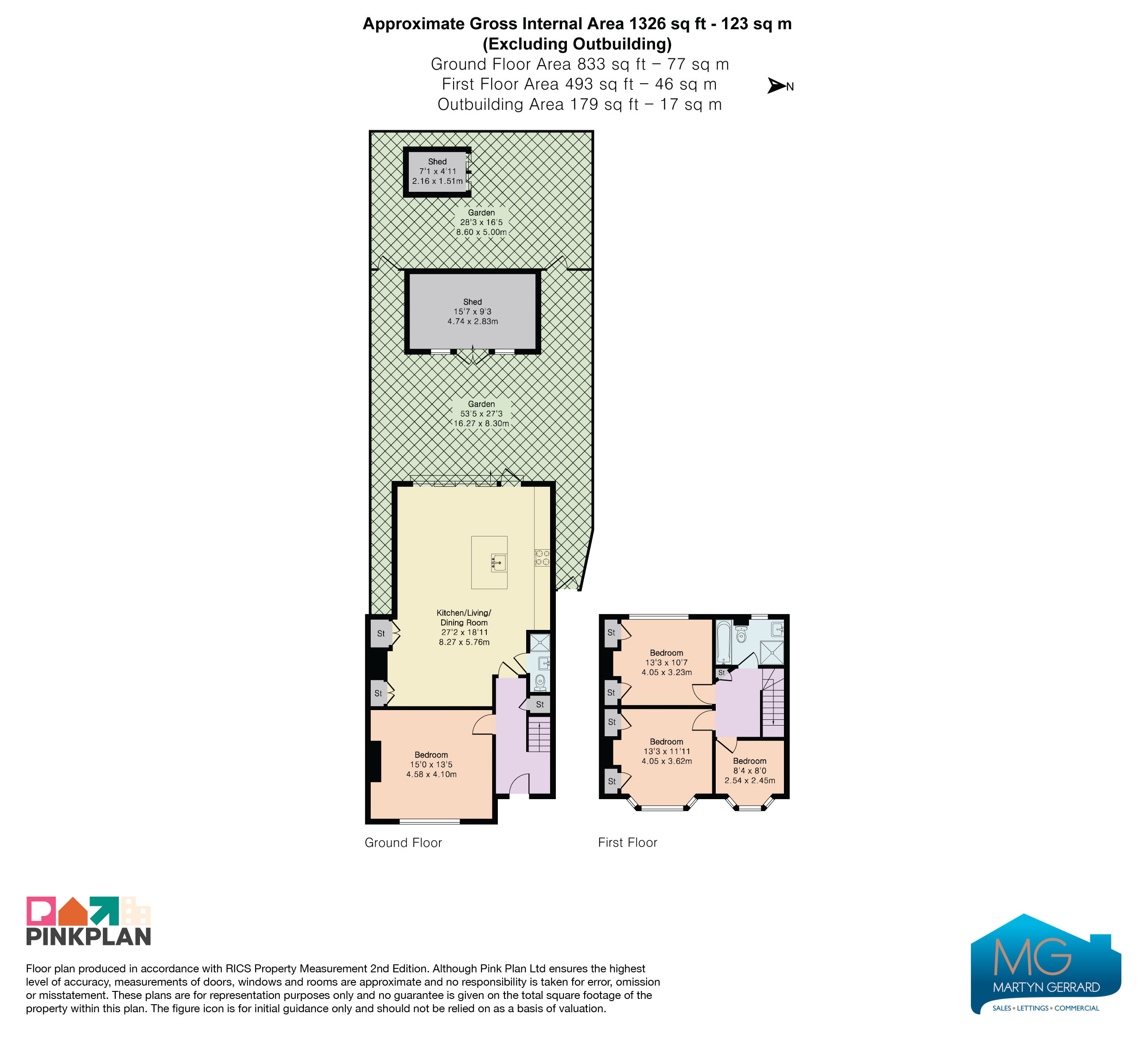 45, Petworth Road, London floorplan