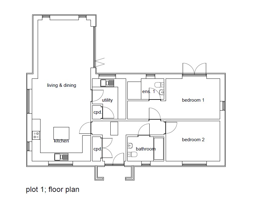 Plot 1, Land Opposite The Chequers, Sudbourne floorplan