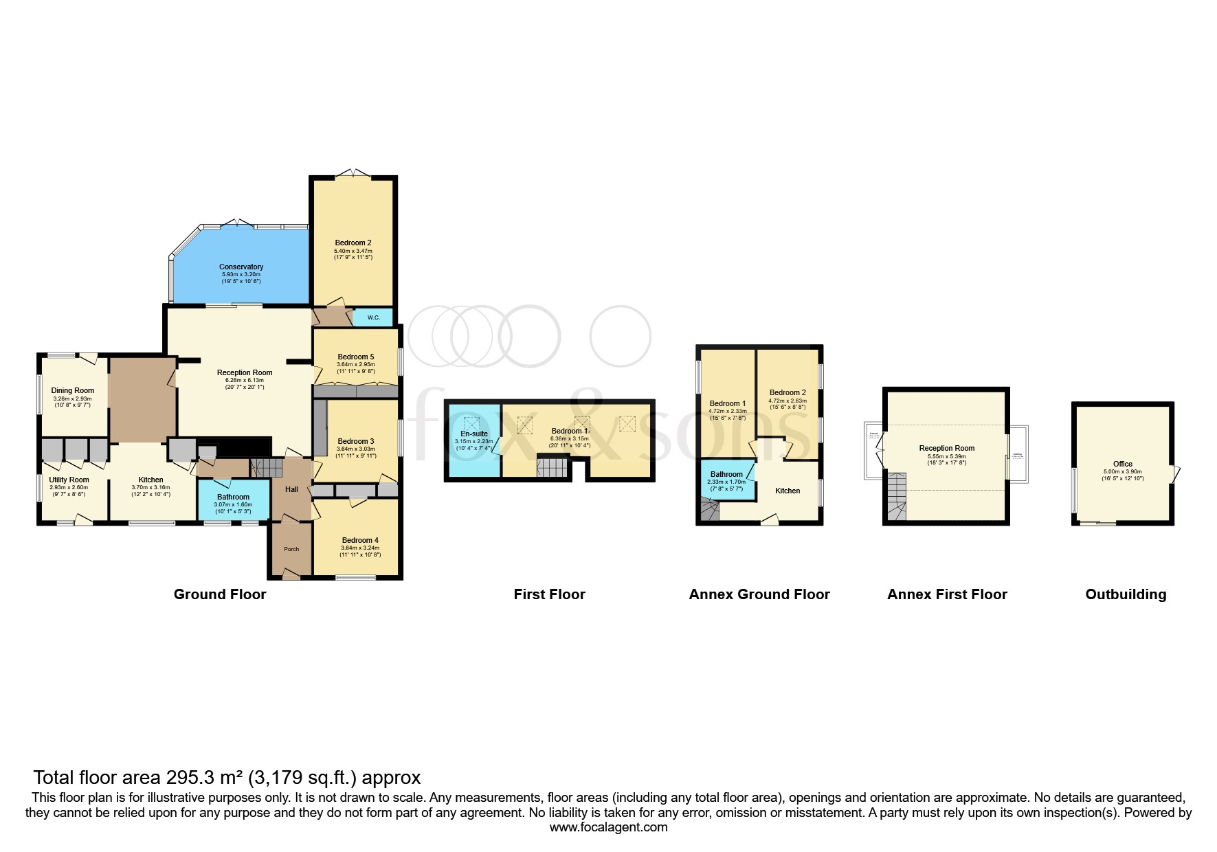 6, Woodland Way, Battle floorplan
