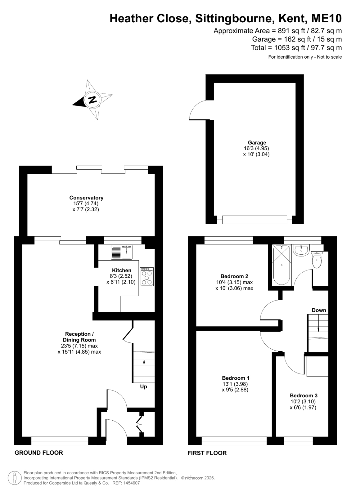 6, Heather Close, Kent floorplan