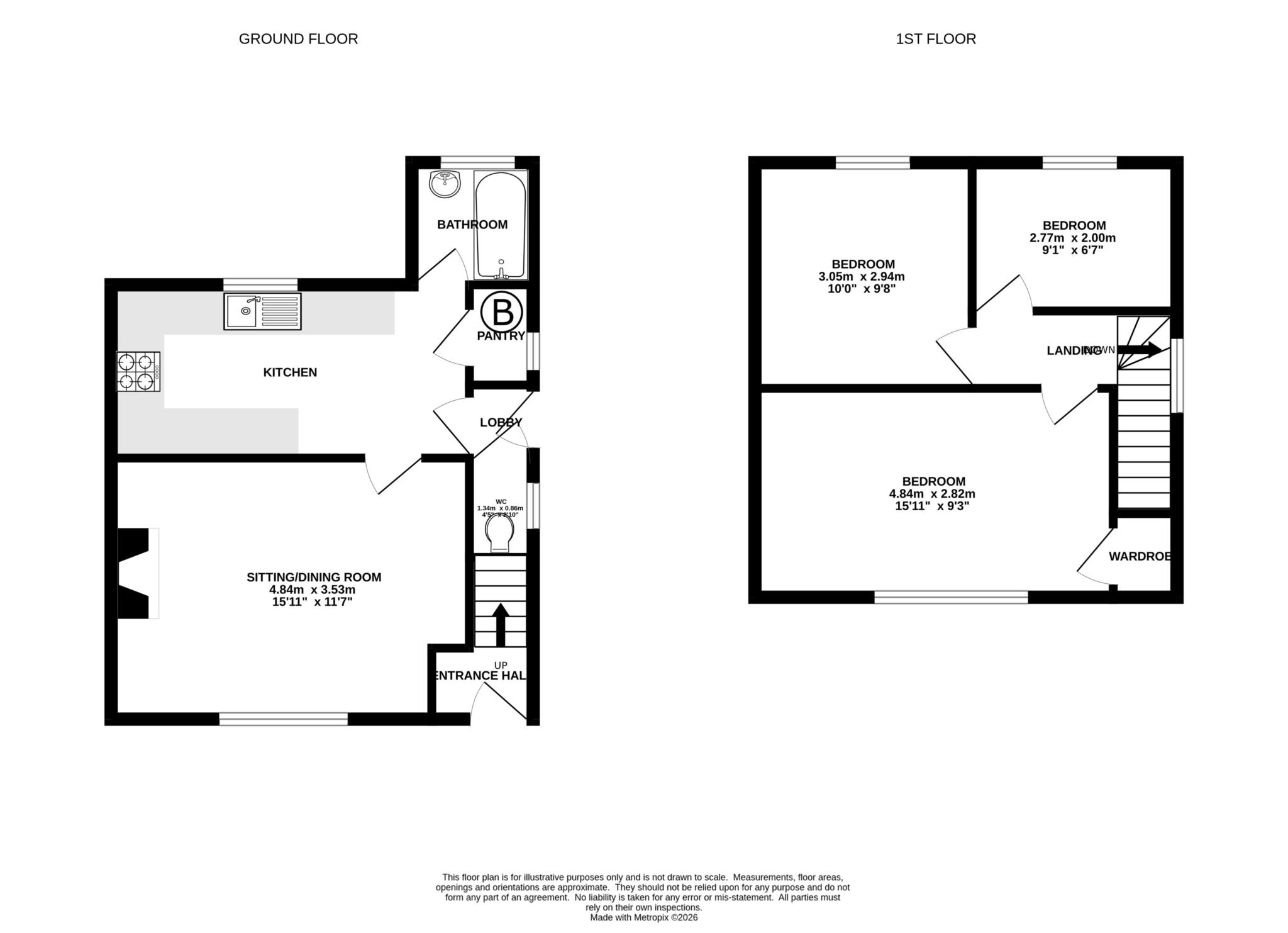 10, Glandford Road, Holt floorplan