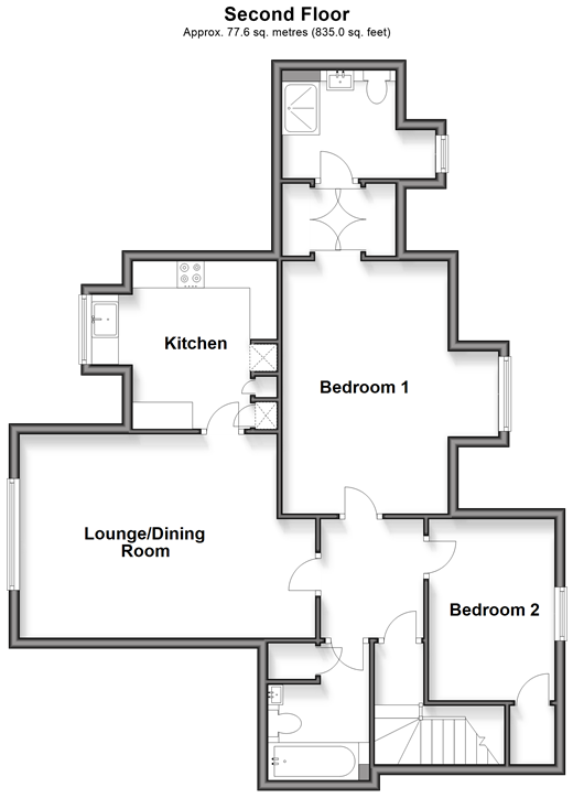 Tanbridge Park, Horsham floorplan