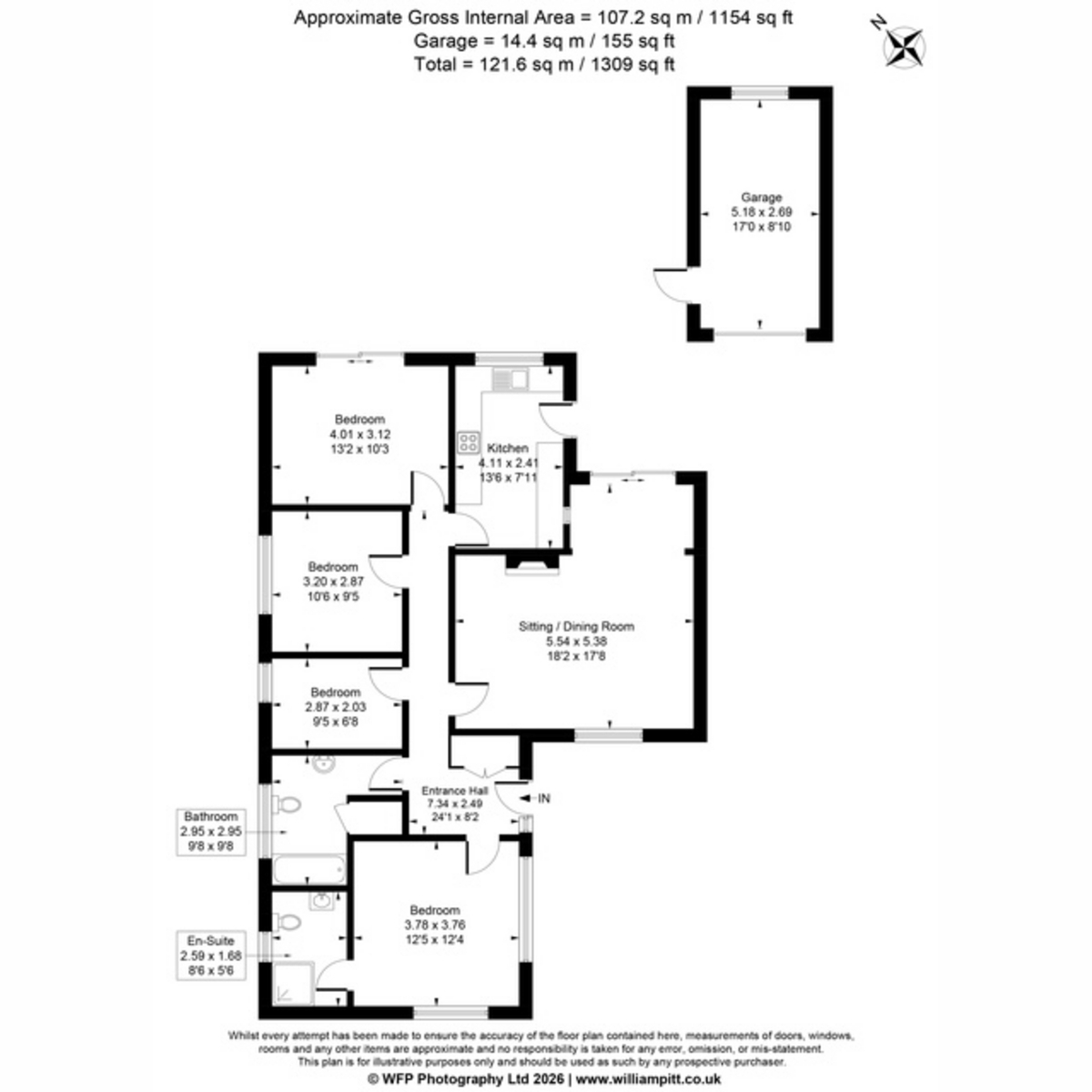 20, Bradshaw Road, Norwich floorplan