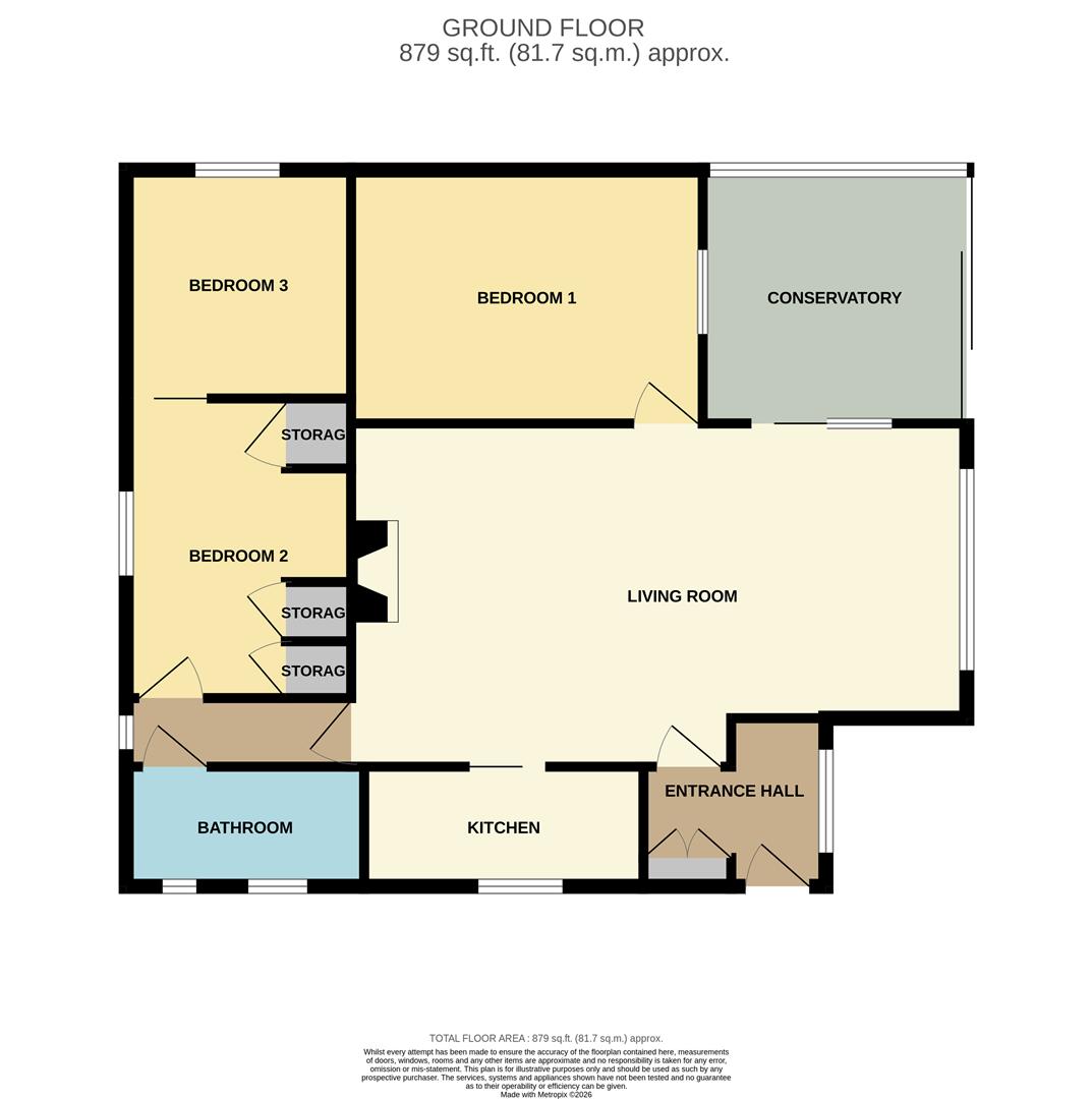 11, Willow Road, Lowestoft floorplan