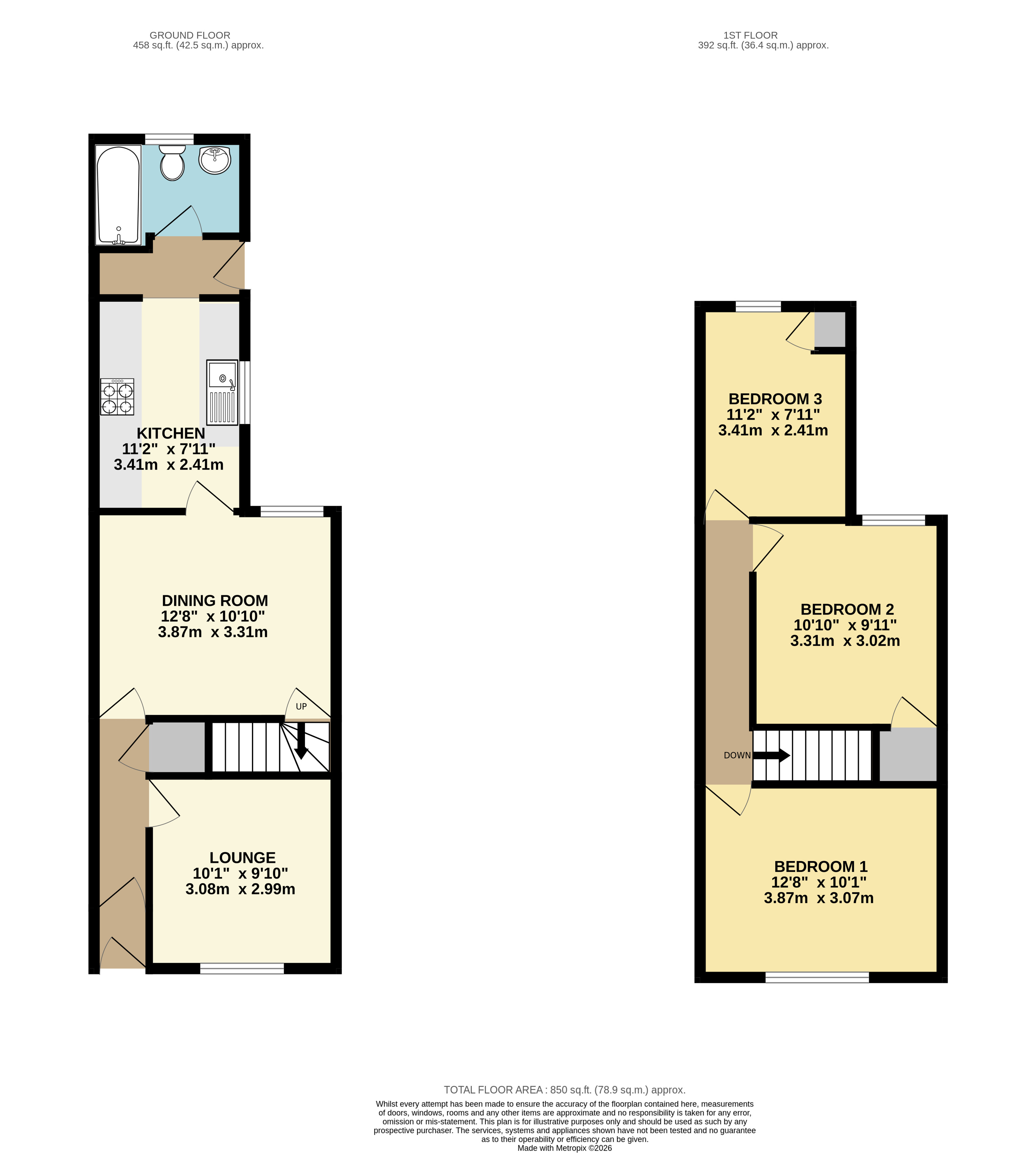 81, Crowhill Avenue, North East Lincs floorplan