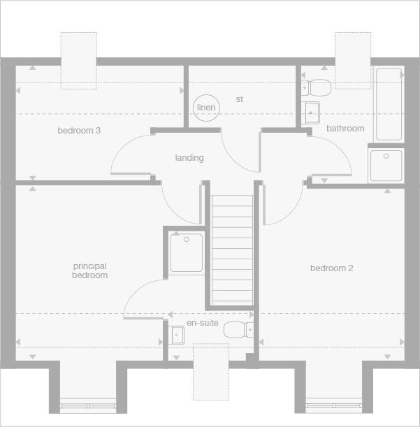 86, Oakbank Road, East Calder floorplan