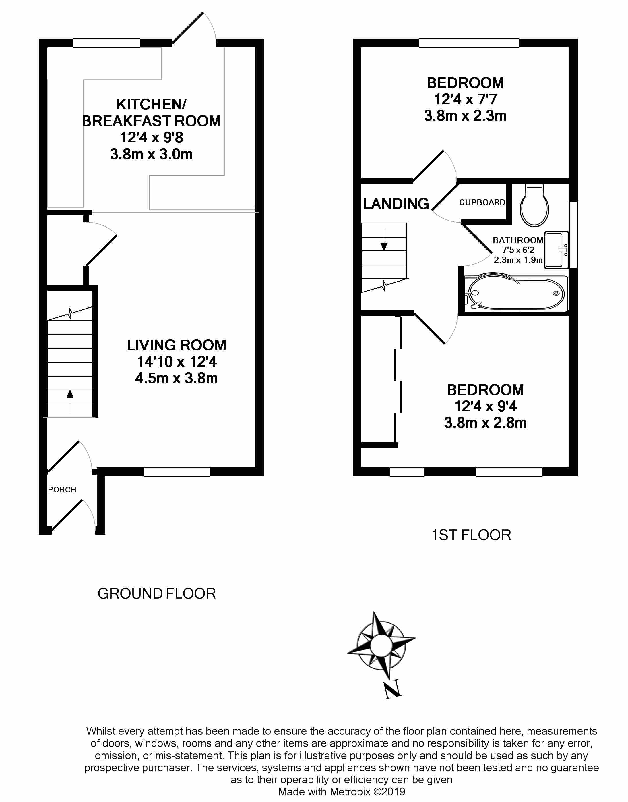 2 Bedrooms Semi-detached house for sale in Nicholas Gardens, High Wycombe, Buckinghamshire HP13