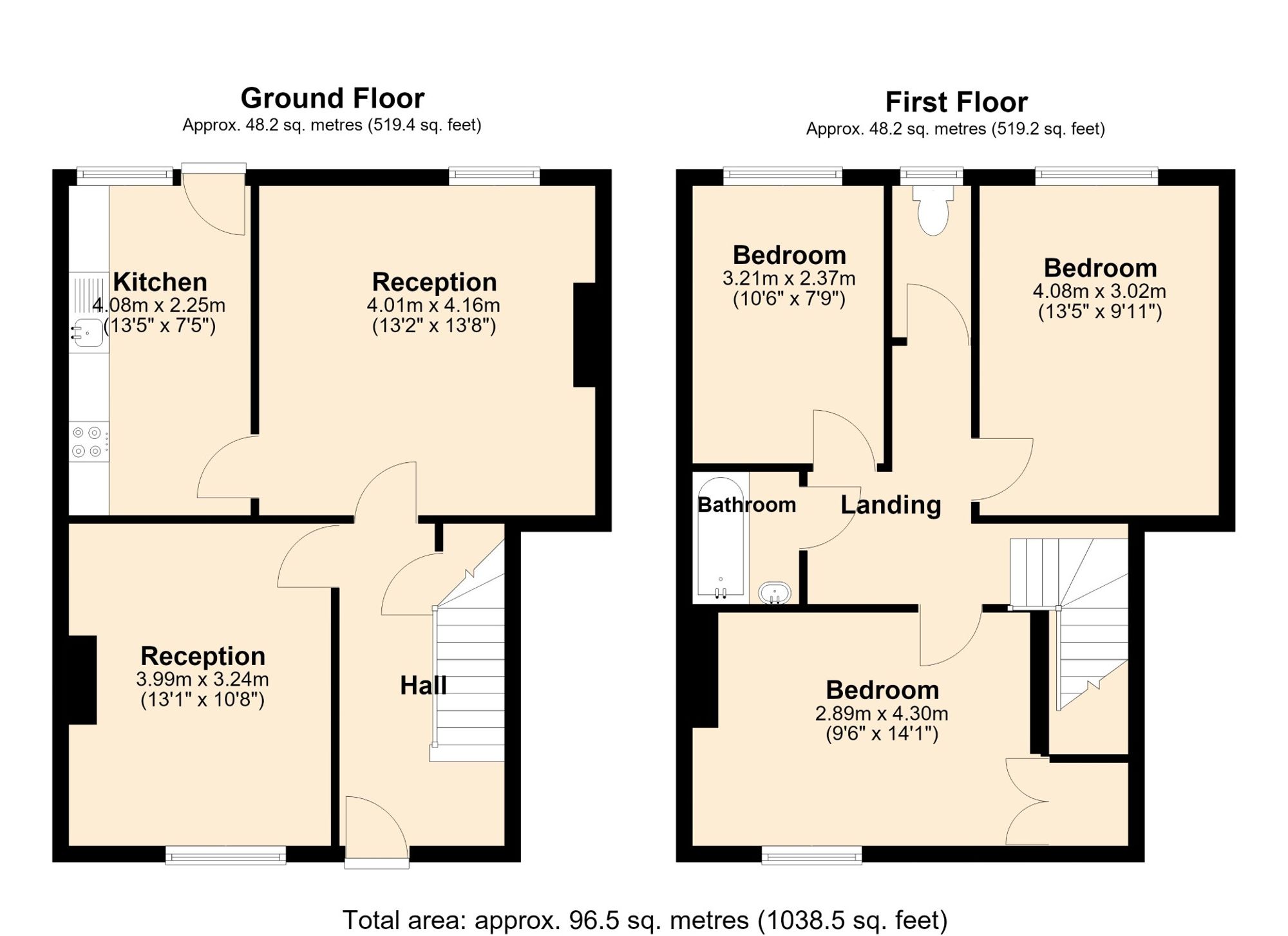 16 Alexandra View, Darwen floorplan