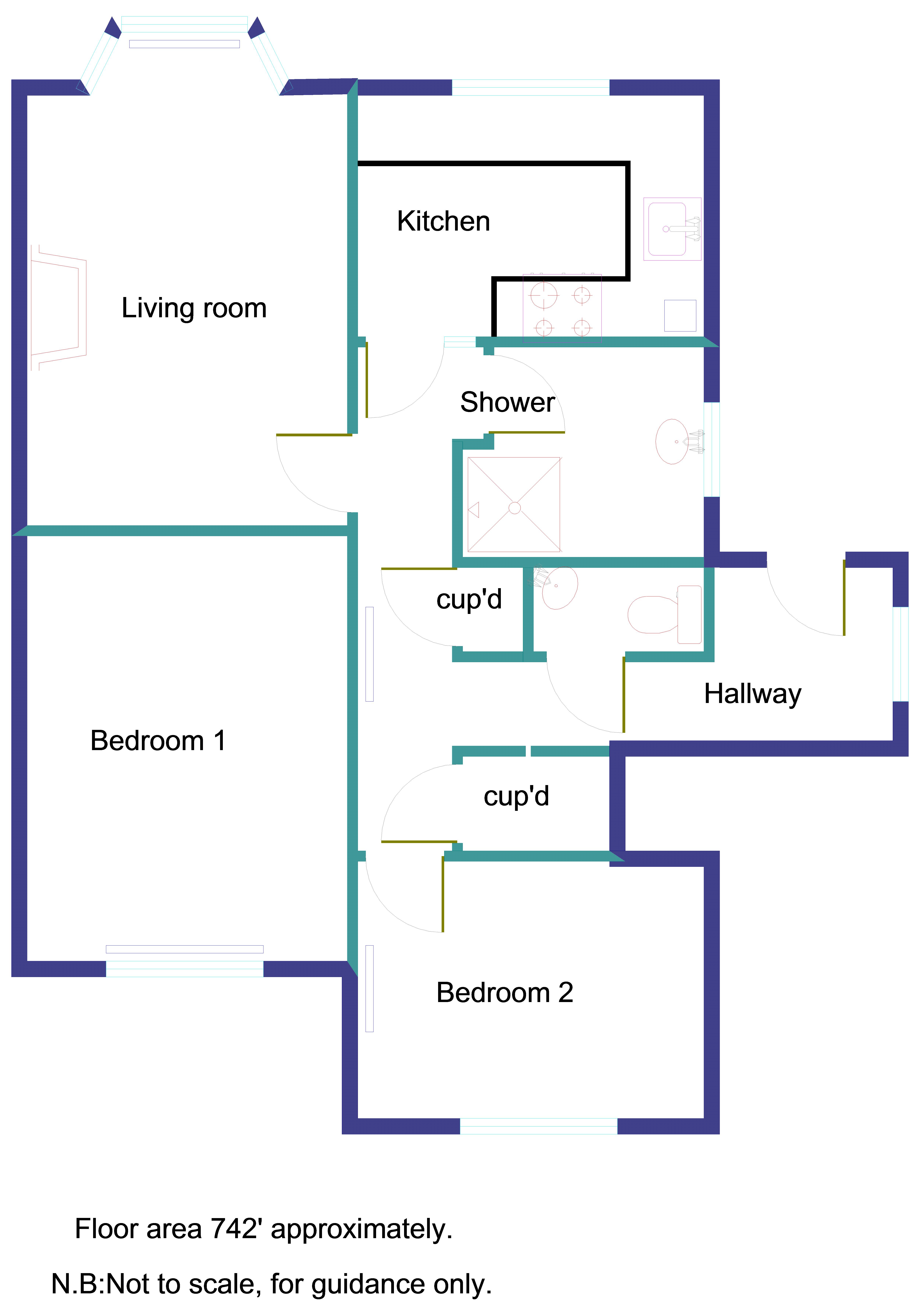 200, Boxley Road, Maidstone floorplan