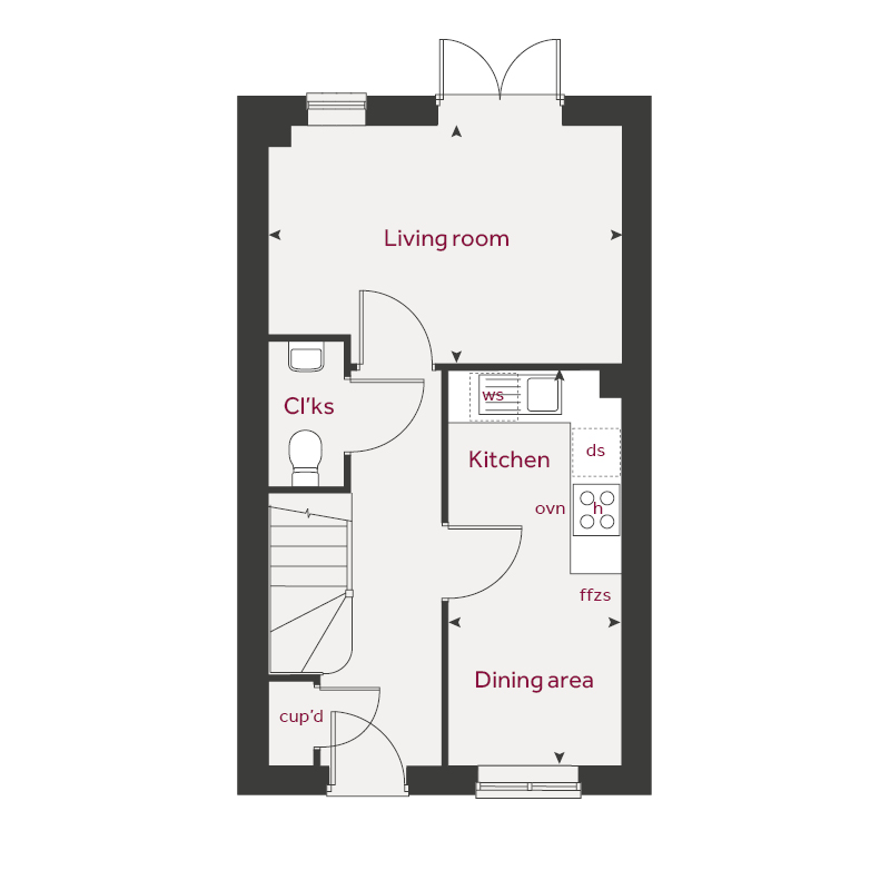 138, Farleigh Hill, Tovil floorplan