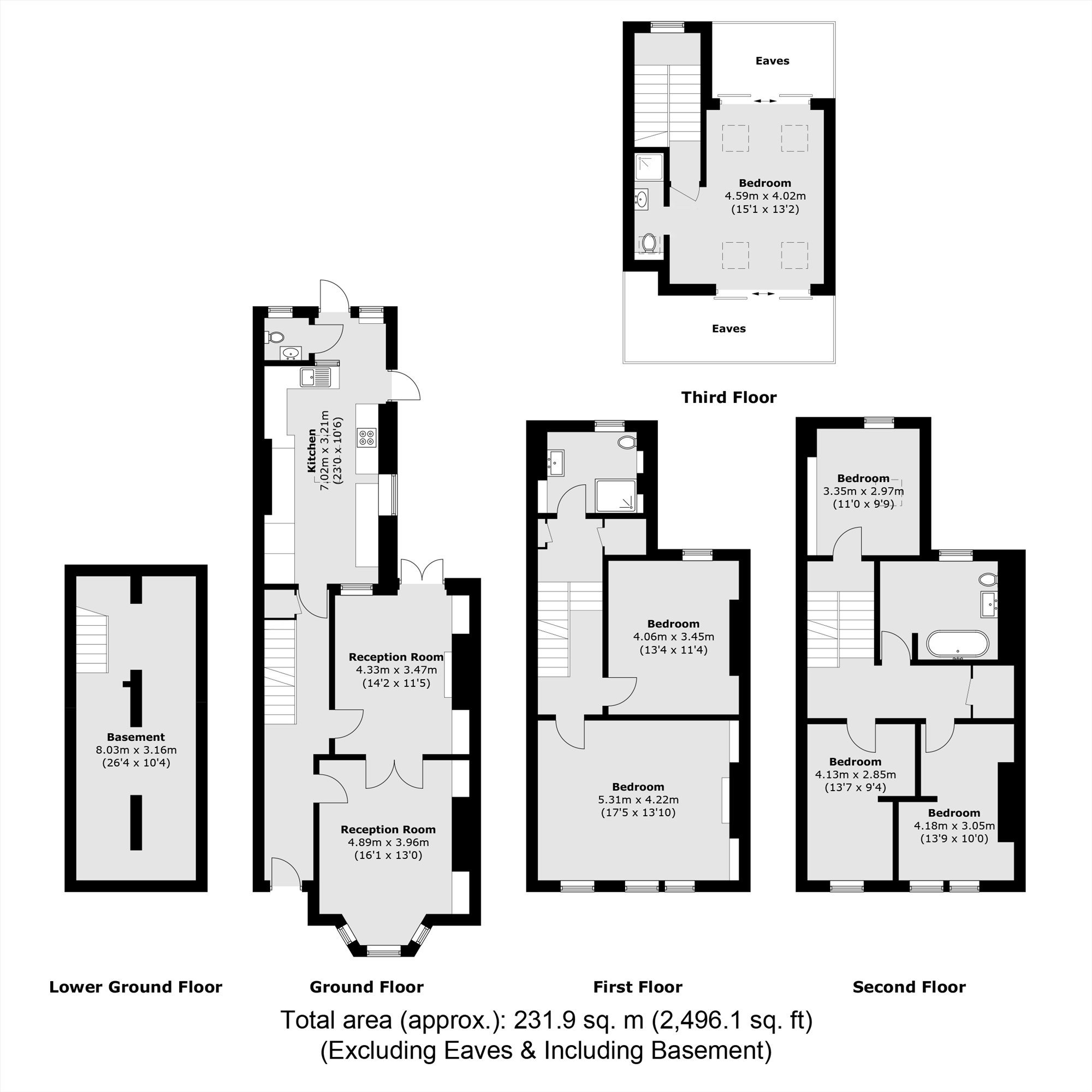 15, Connaught Road, London floorplan