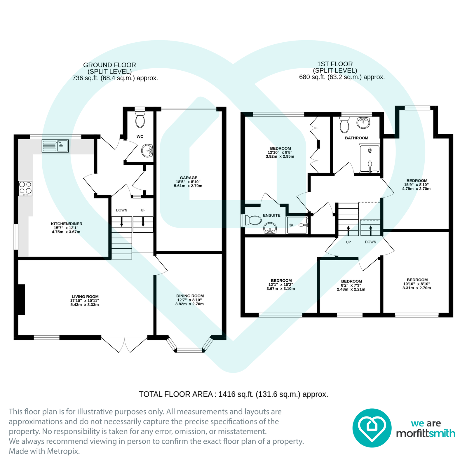 19, Gill Meadows, Sheffield floorplan
