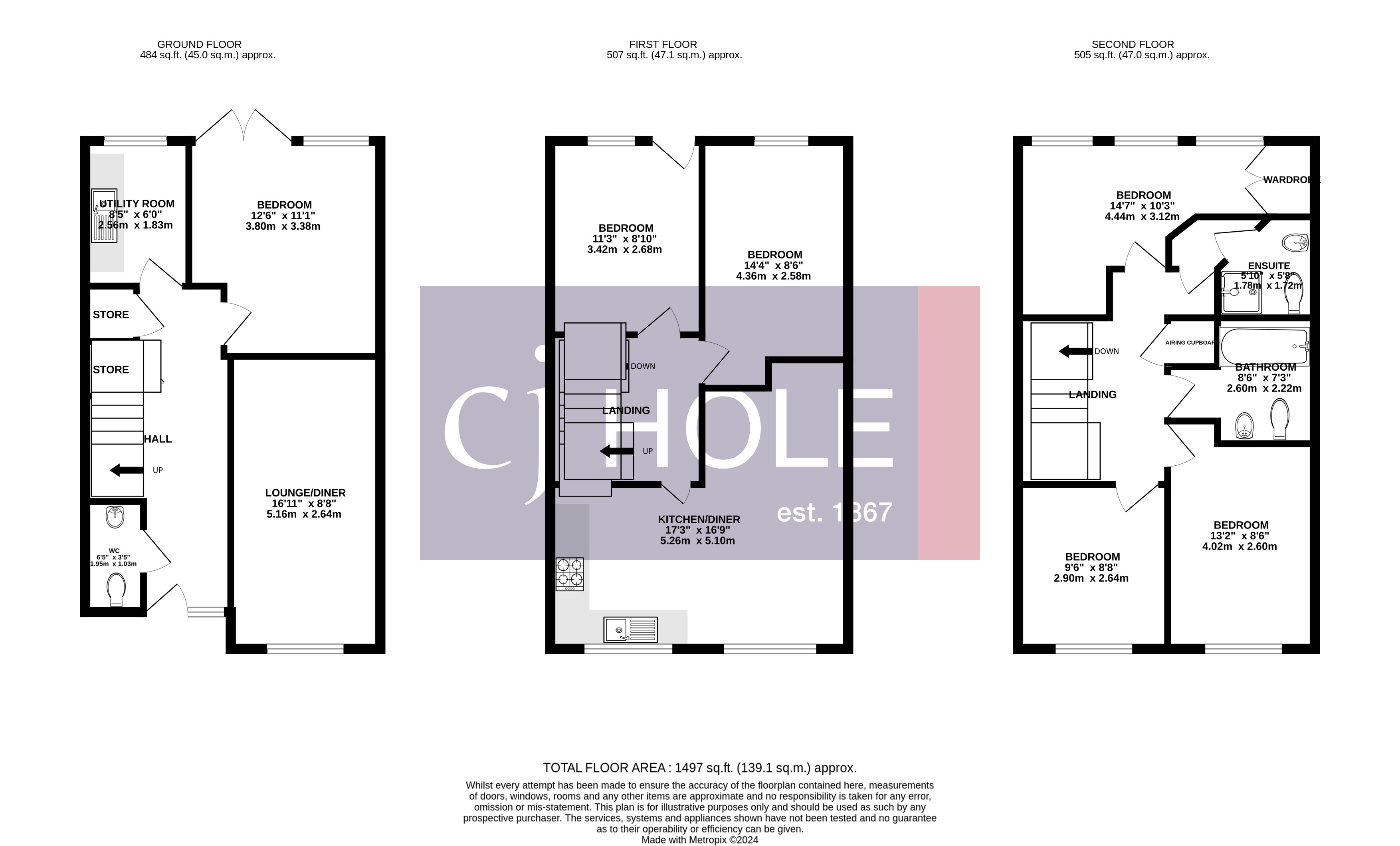 2, Jekyll Close, Bristol floorplan