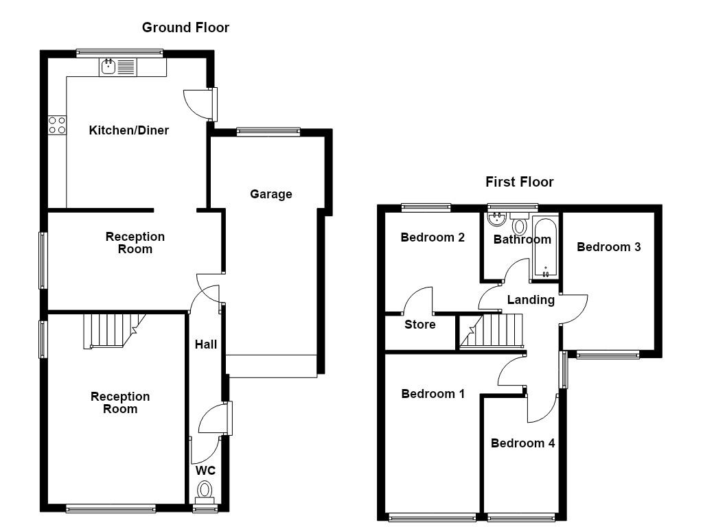 22, Baytree Avenue, Oldham floorplan