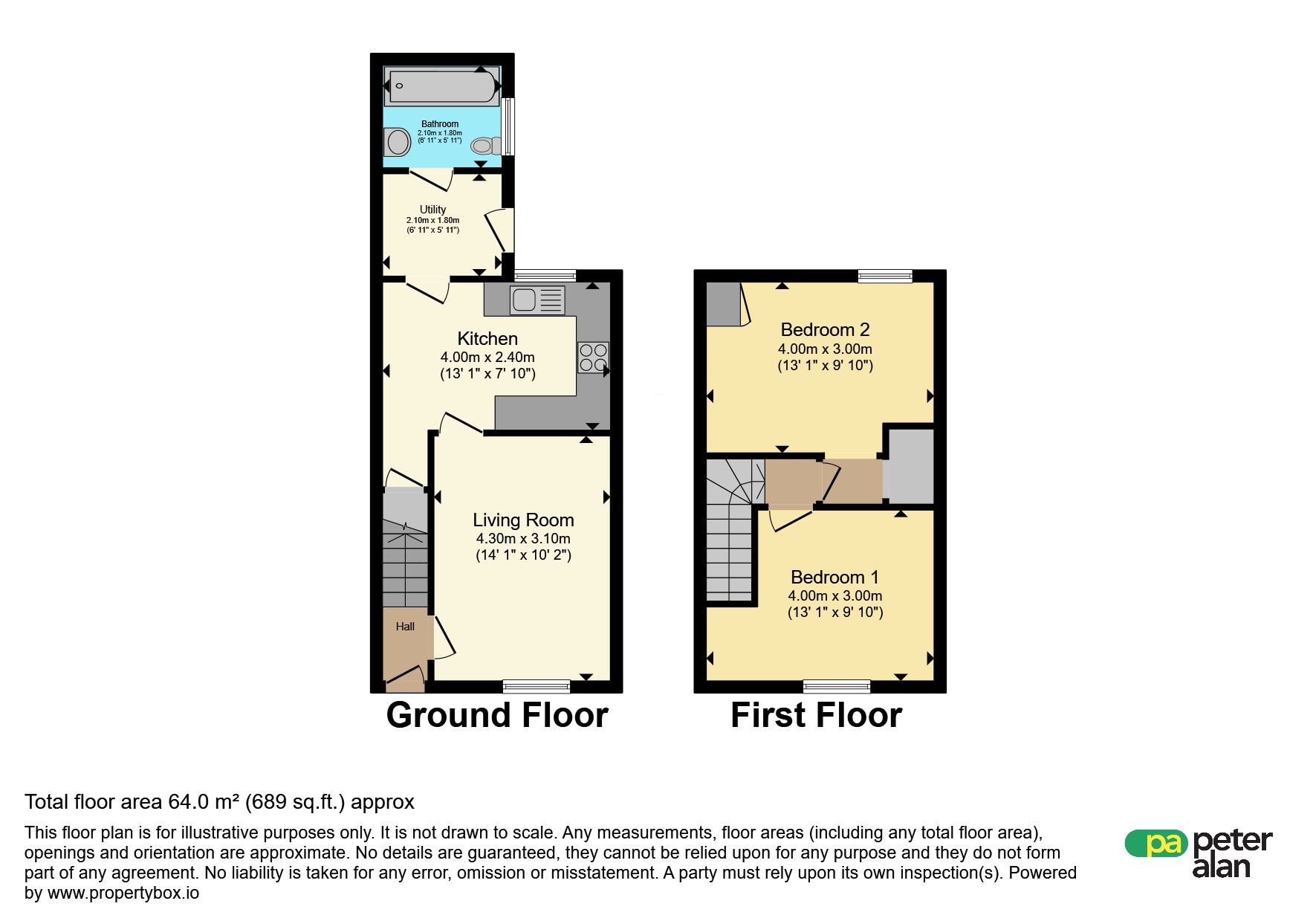 11, Excelsior Street, Ebbw Vale floorplan