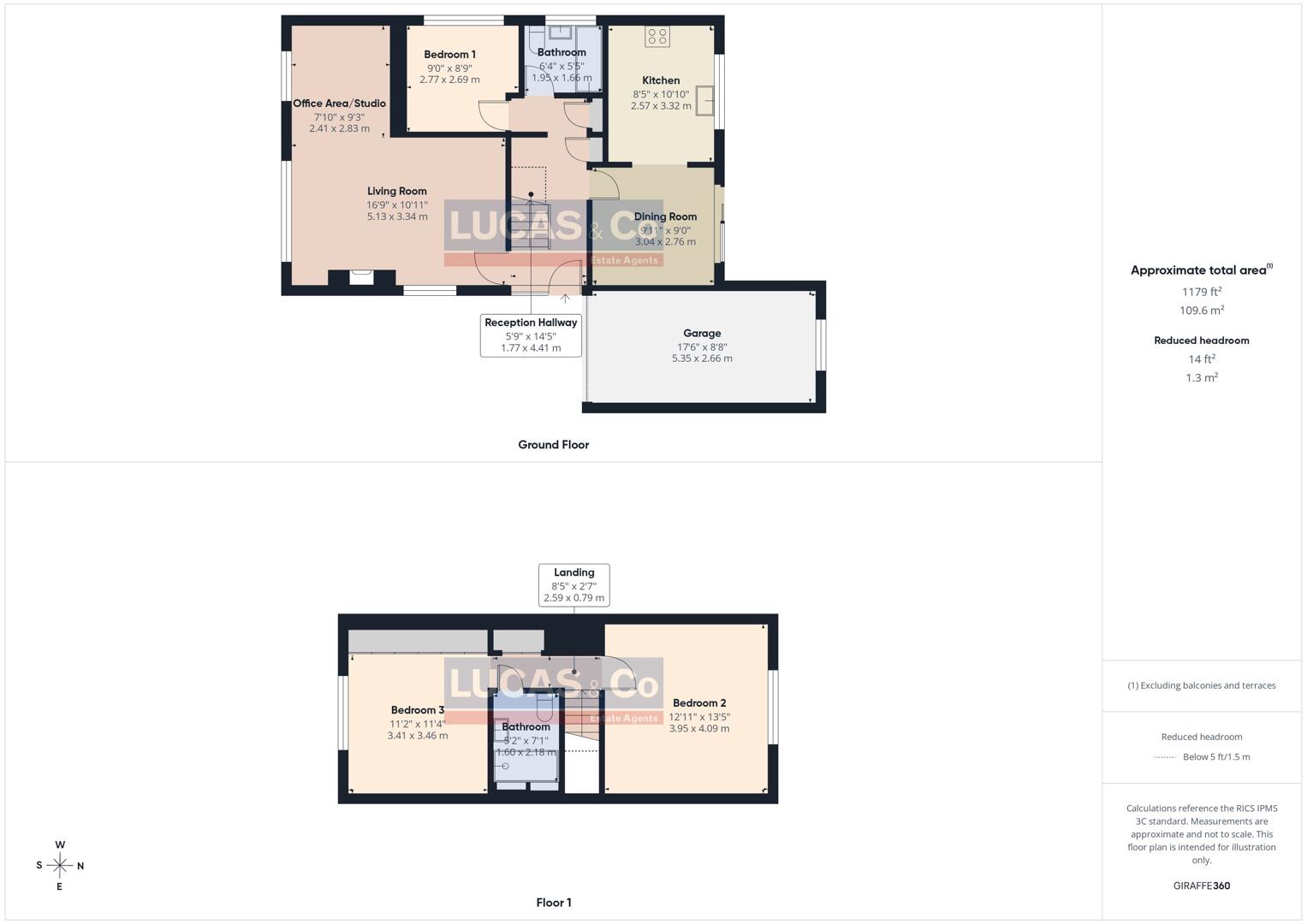 9, Lon Isaf, Menai Bridge floorplan