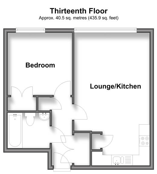 Queen Street, Portsmouth floorplan