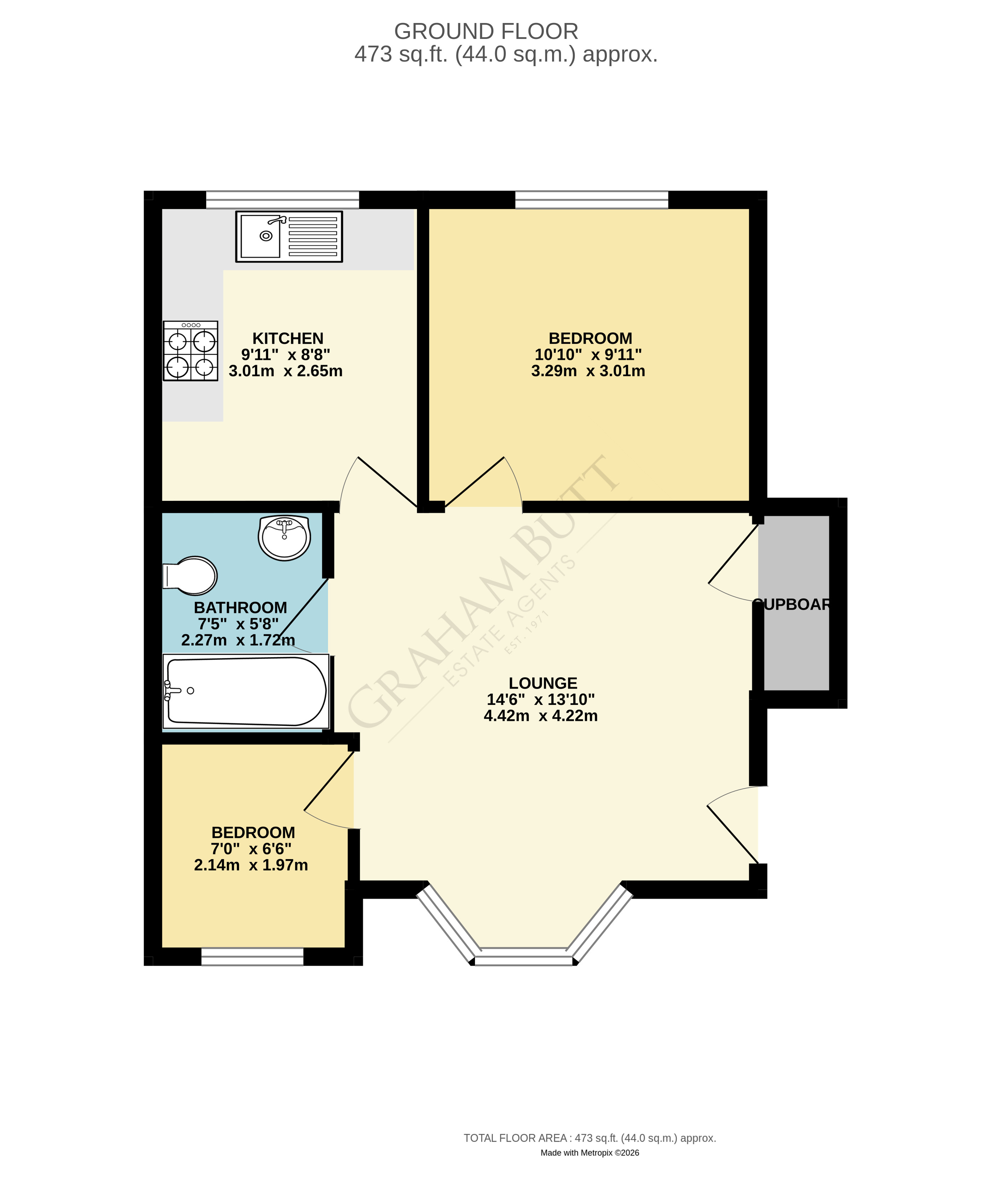 5, Angmering Way, Rustington floorplan