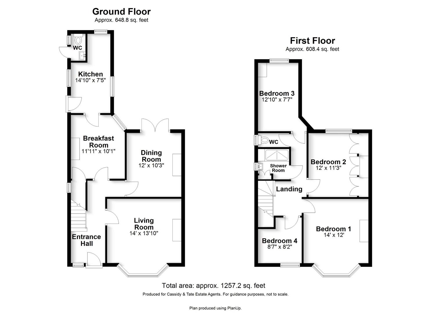 130, Brampton Road, St Albans floorplan