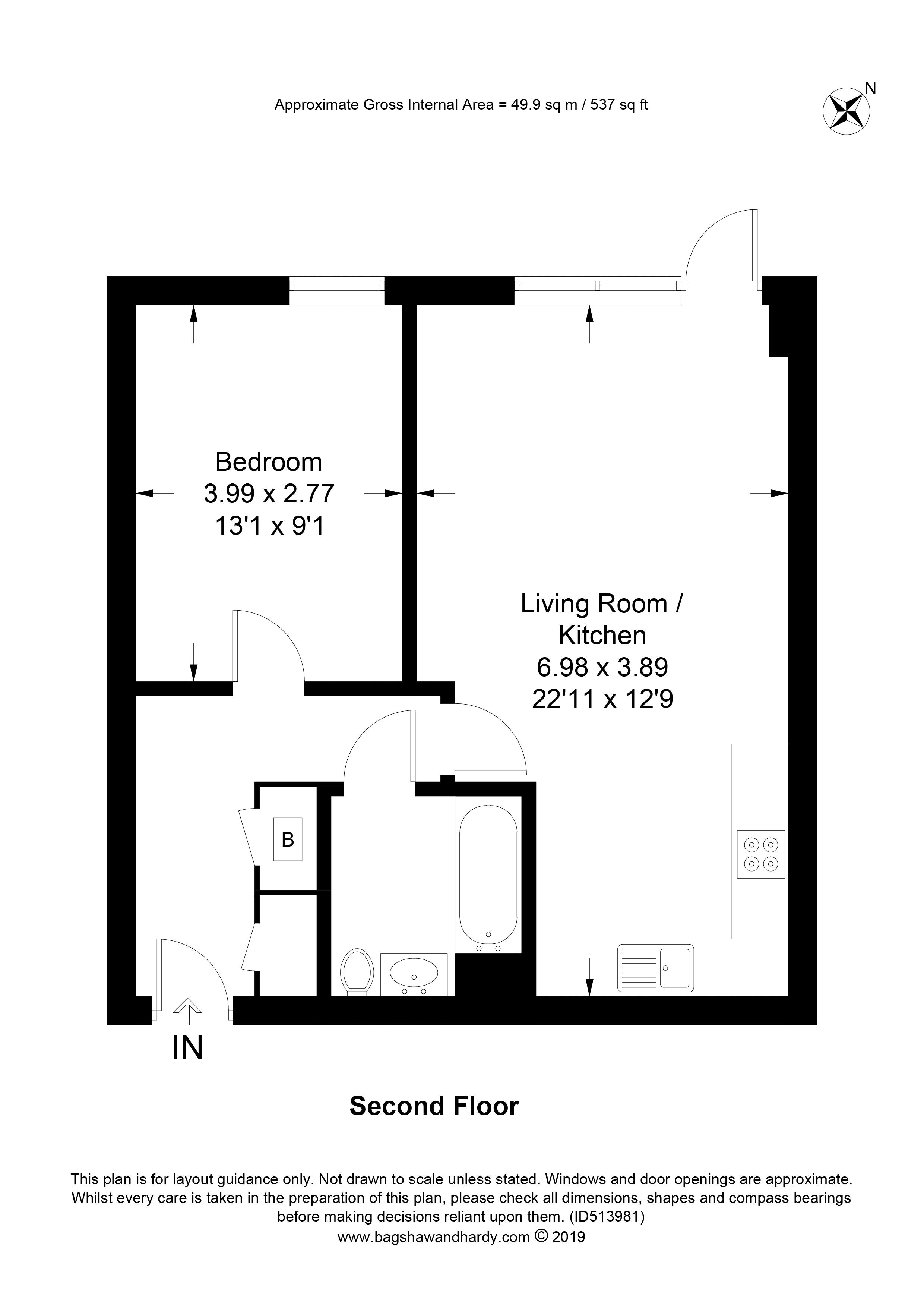 1 Bedrooms Flat for sale in Whitestone Way, Croydon CR0