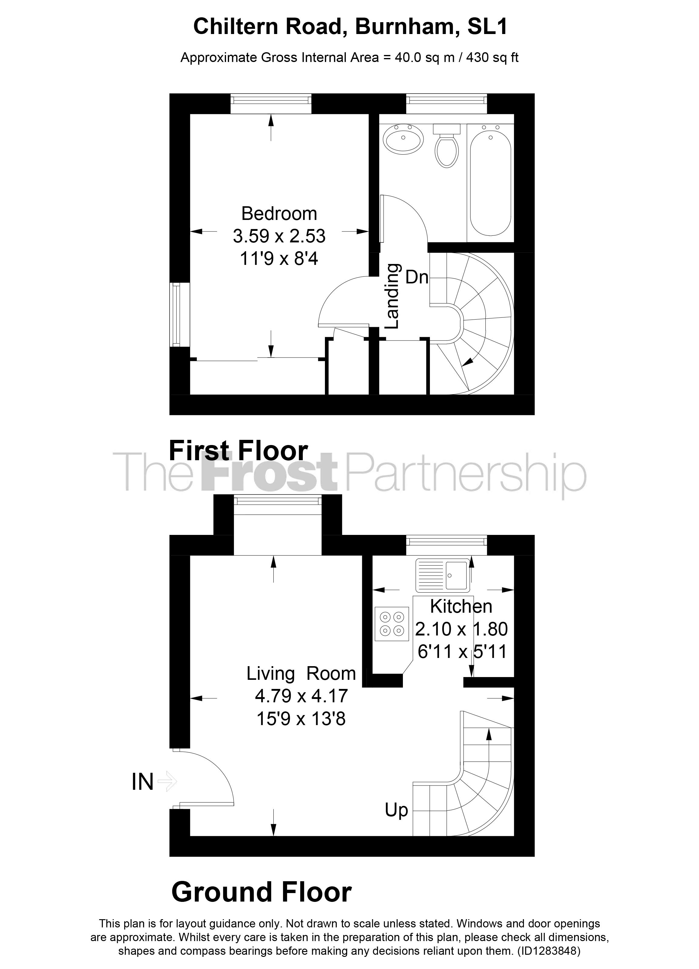 90, Chiltern Road, Burnham floorplan