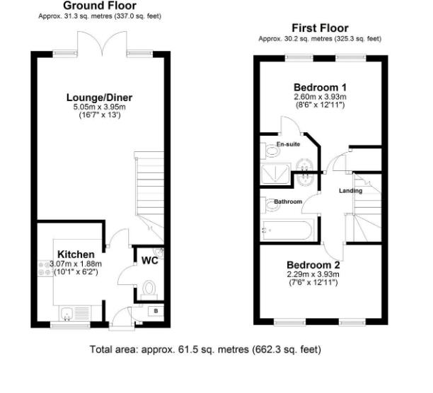 34, Chase Avenue,, Red Lodge floorplan