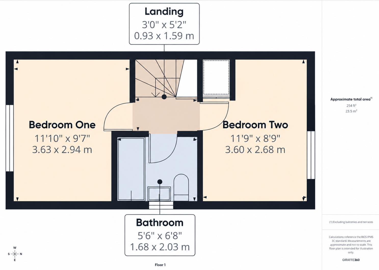 Hawthorne Close, Belper floorplan