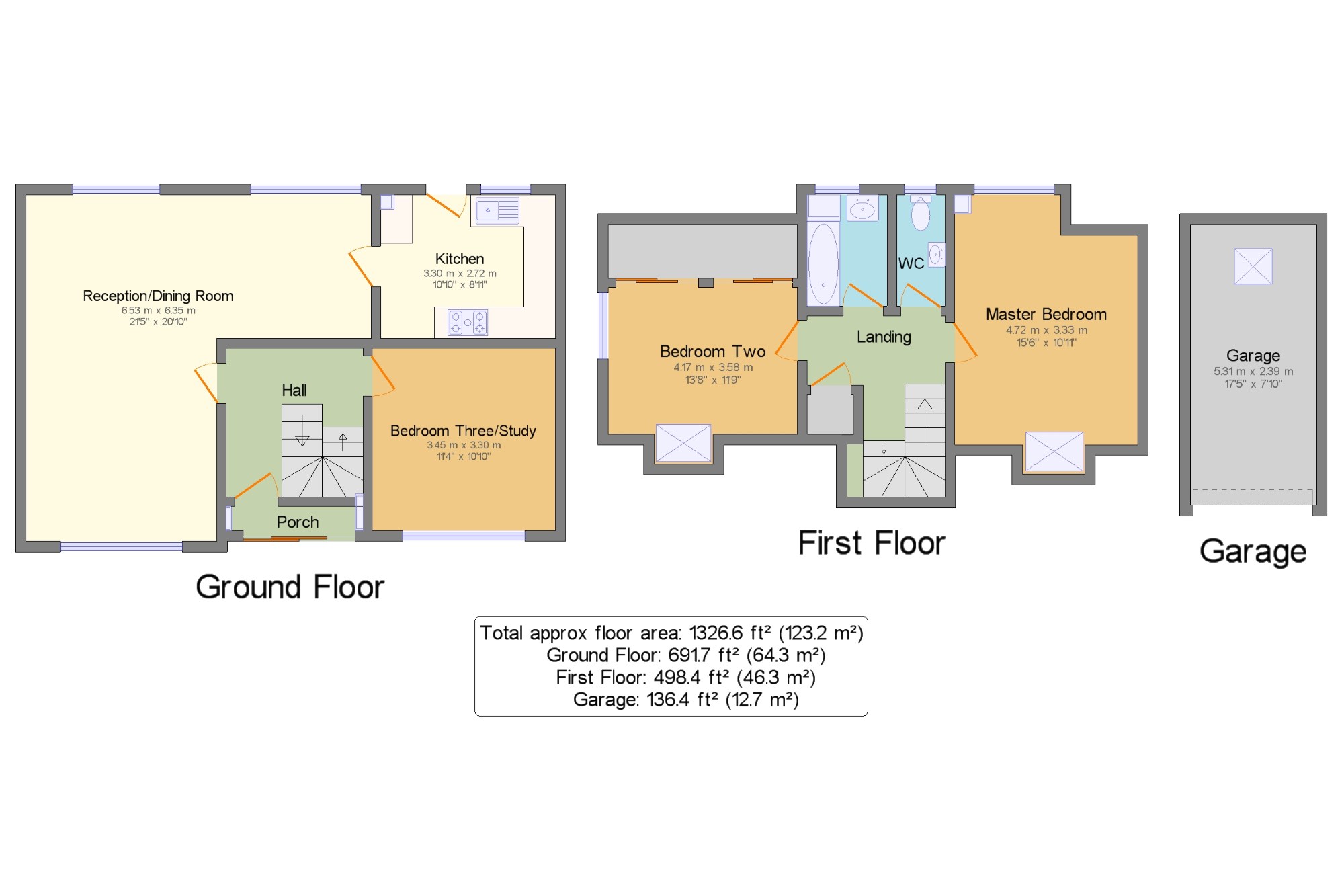 3 Bedrooms Detached house for sale in Broad View, Broad Oak, Heathfield, East Sussex TN21