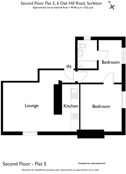 1 Bedrooms Flat for sale in Oak Hill, Surbiton KT6