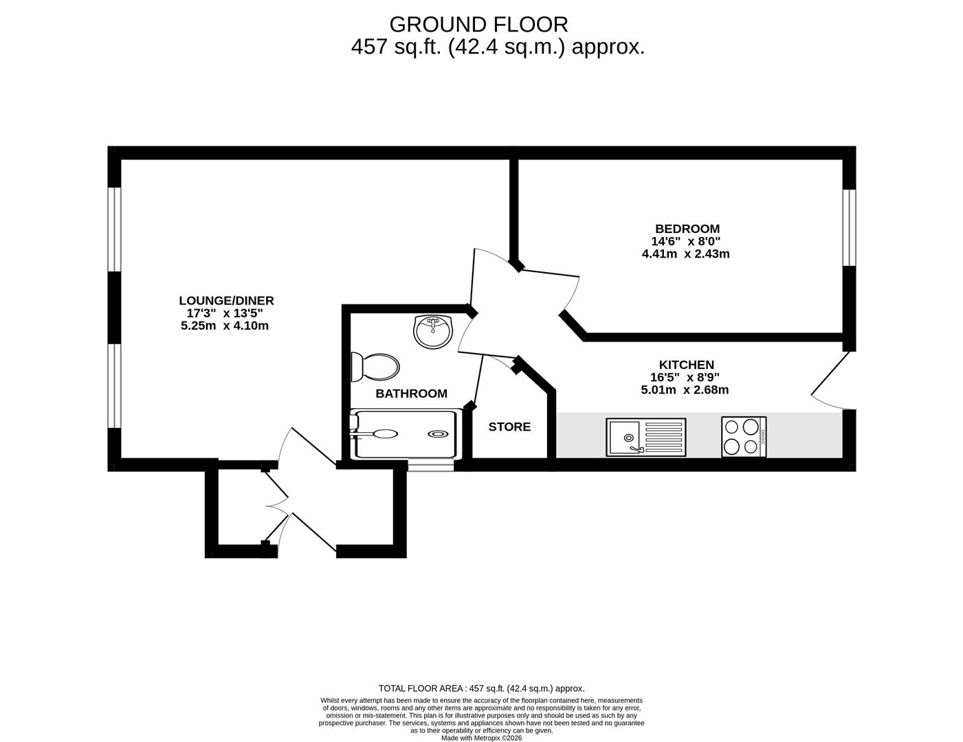 Hallam Chase, Sheffield floorplan