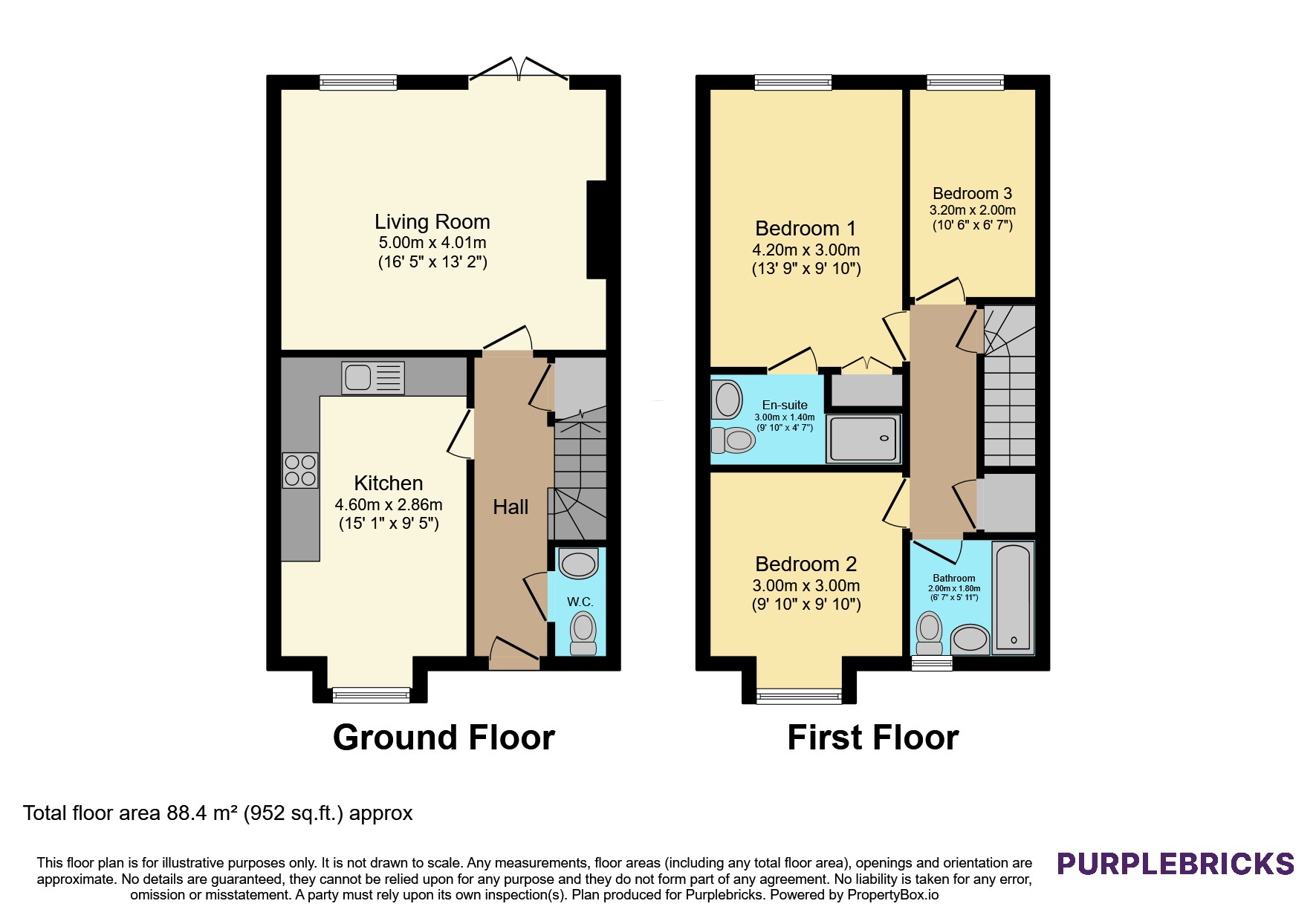 18, Rook Close, Dukinfield floorplan