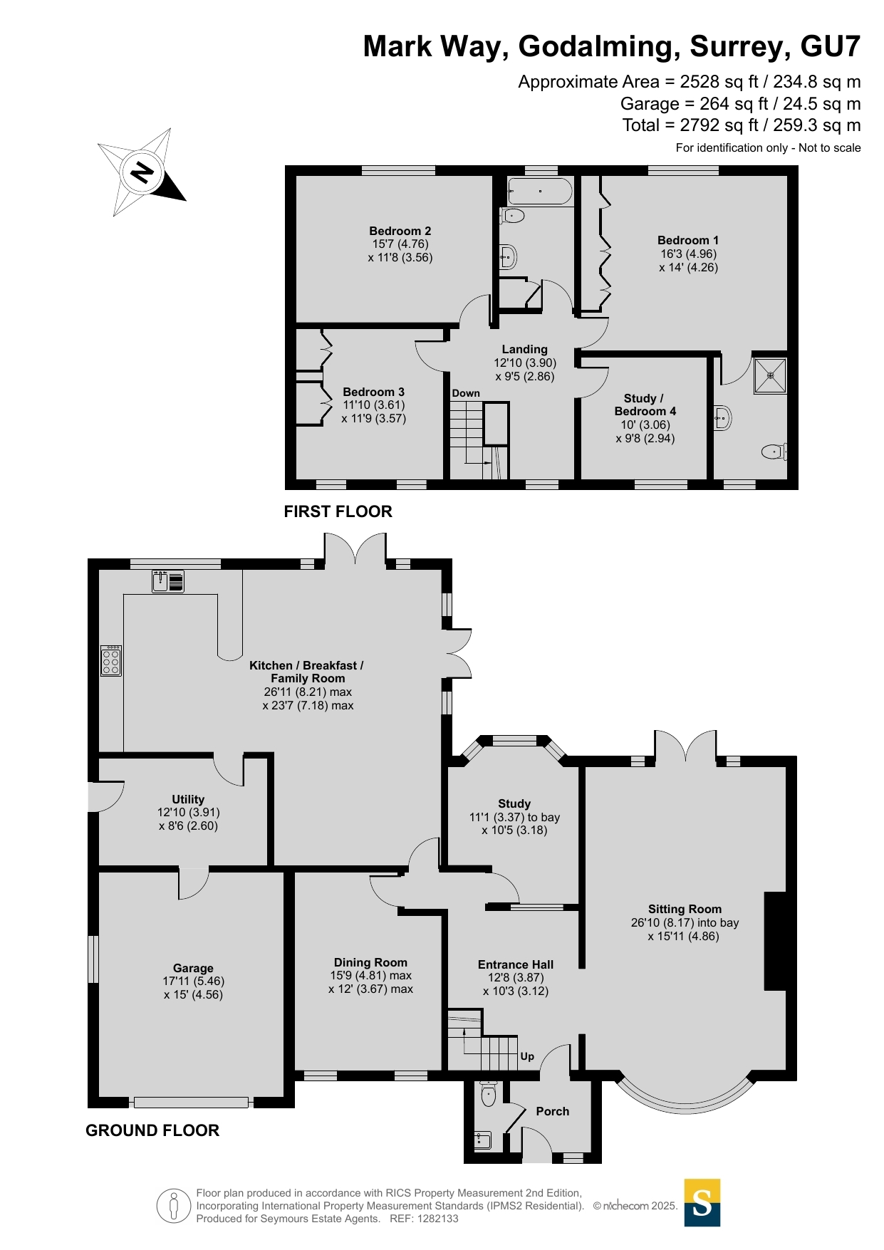 Heywood House,, Mark Way, Surrey floorplan