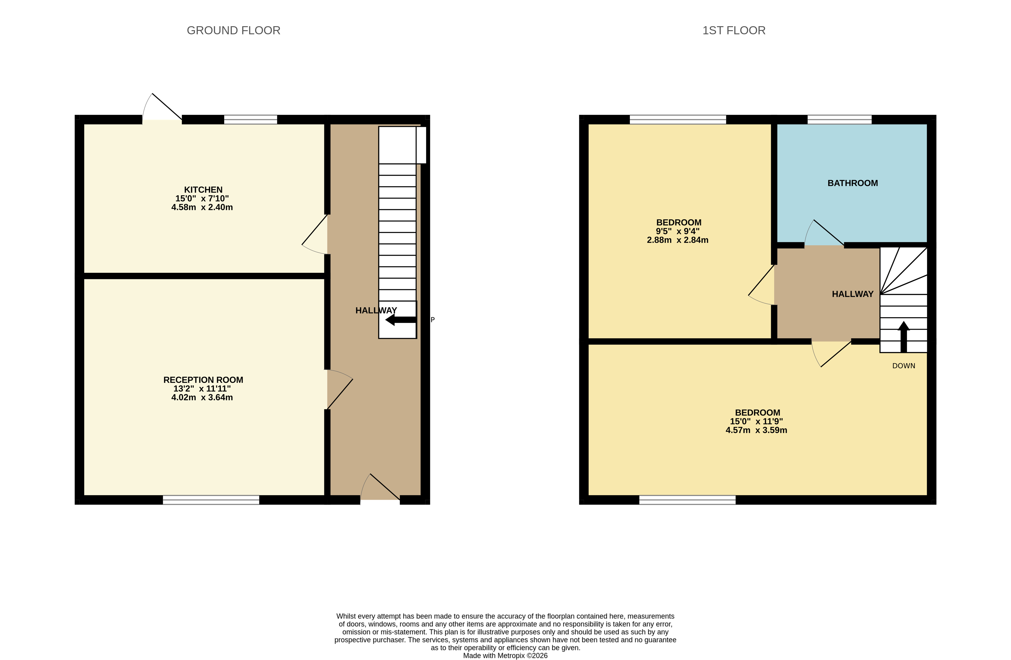 65, Oglethorpe Road, Dagenham floorplan