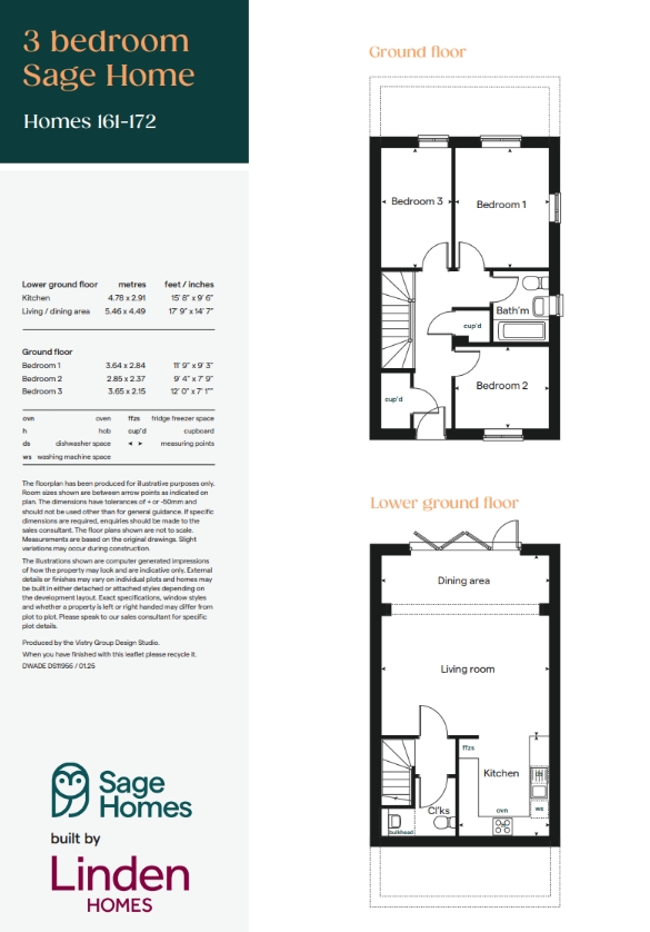 plot 164, Wadebridge floorplan