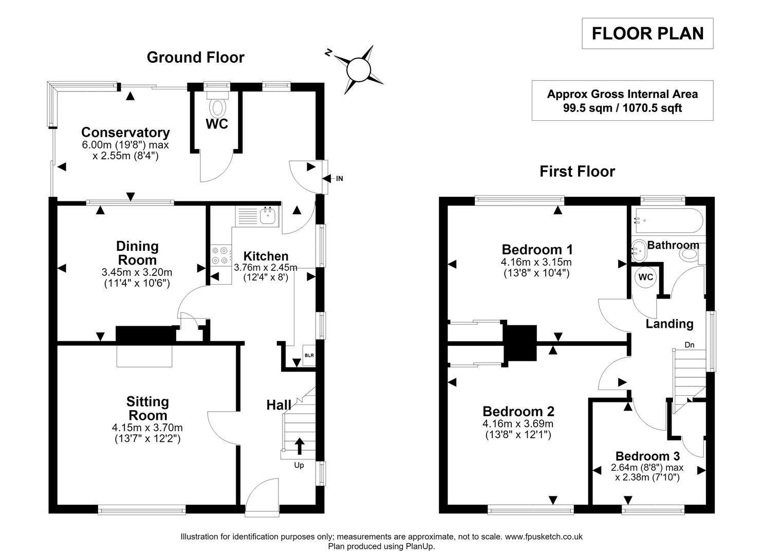 2 Didgemere Cottages, 123, Ramley Road, Lymington floorplan