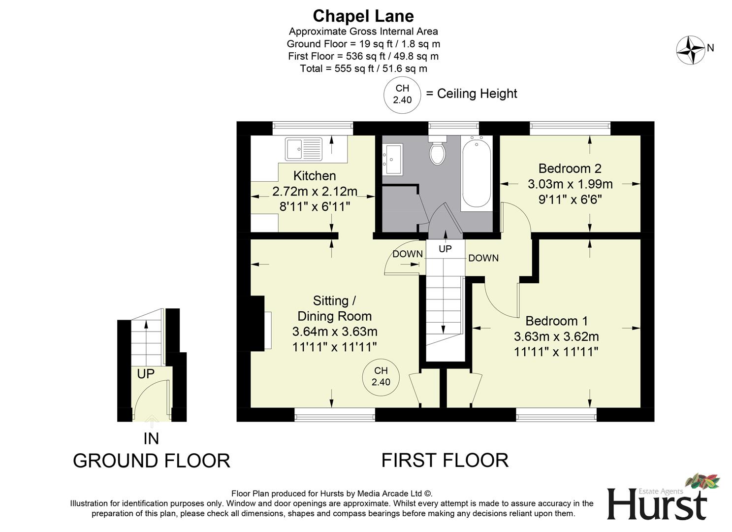 98, Chapel Lane, High Wycombe floorplan