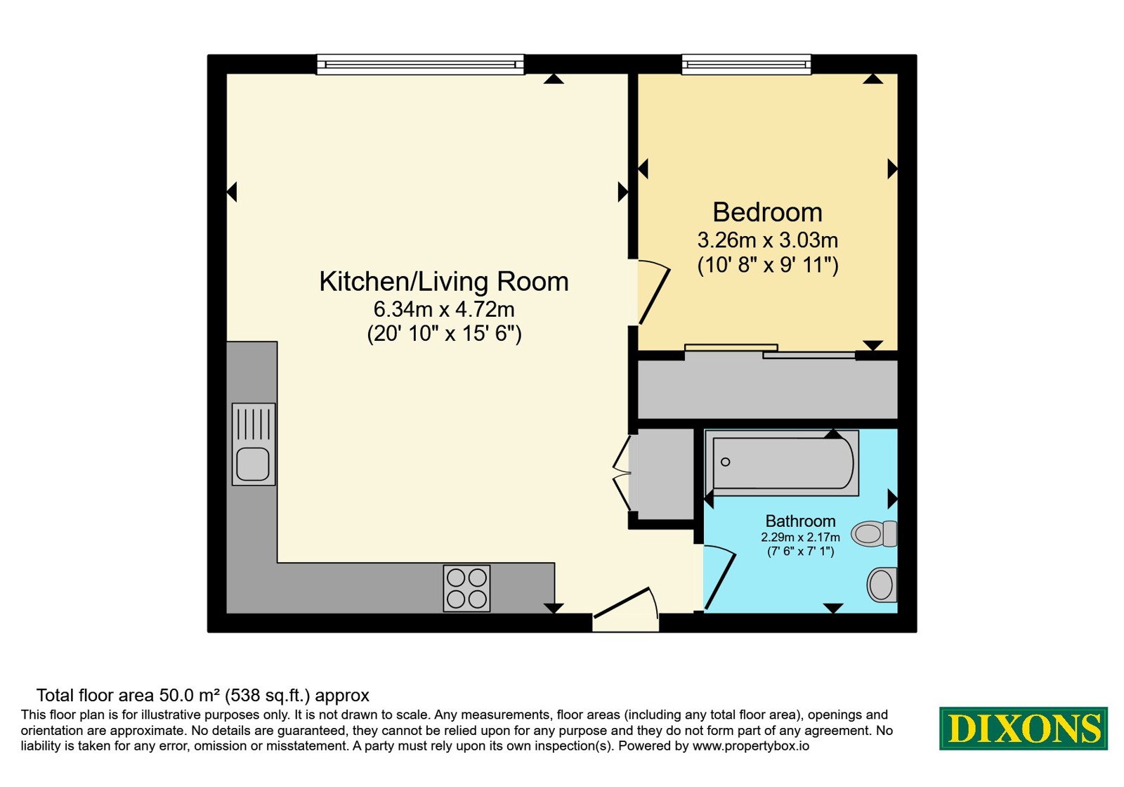 Communication Row, West Midlands floorplan