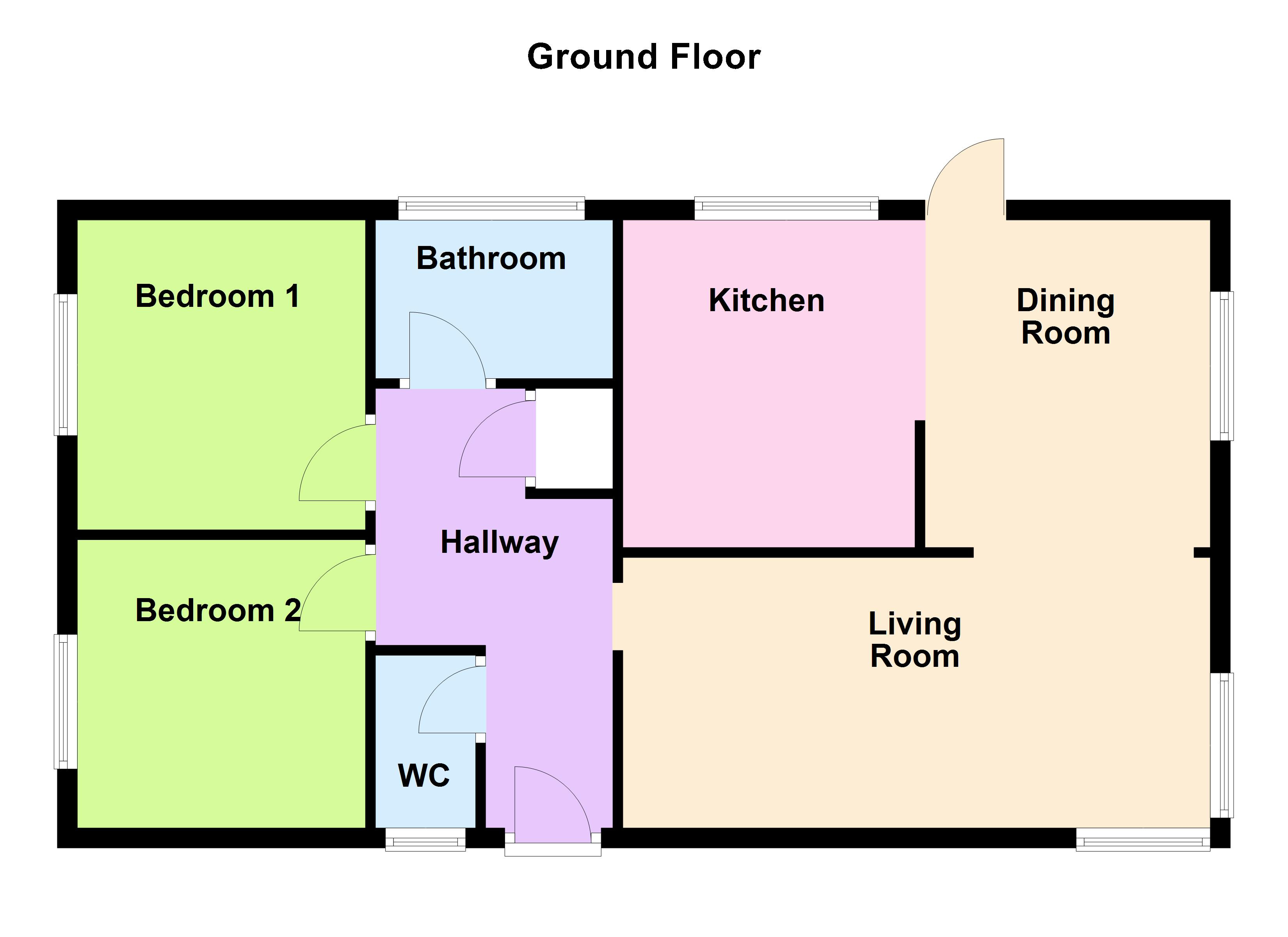 6, Hill Farm Park, Pembrokeshire floorplan