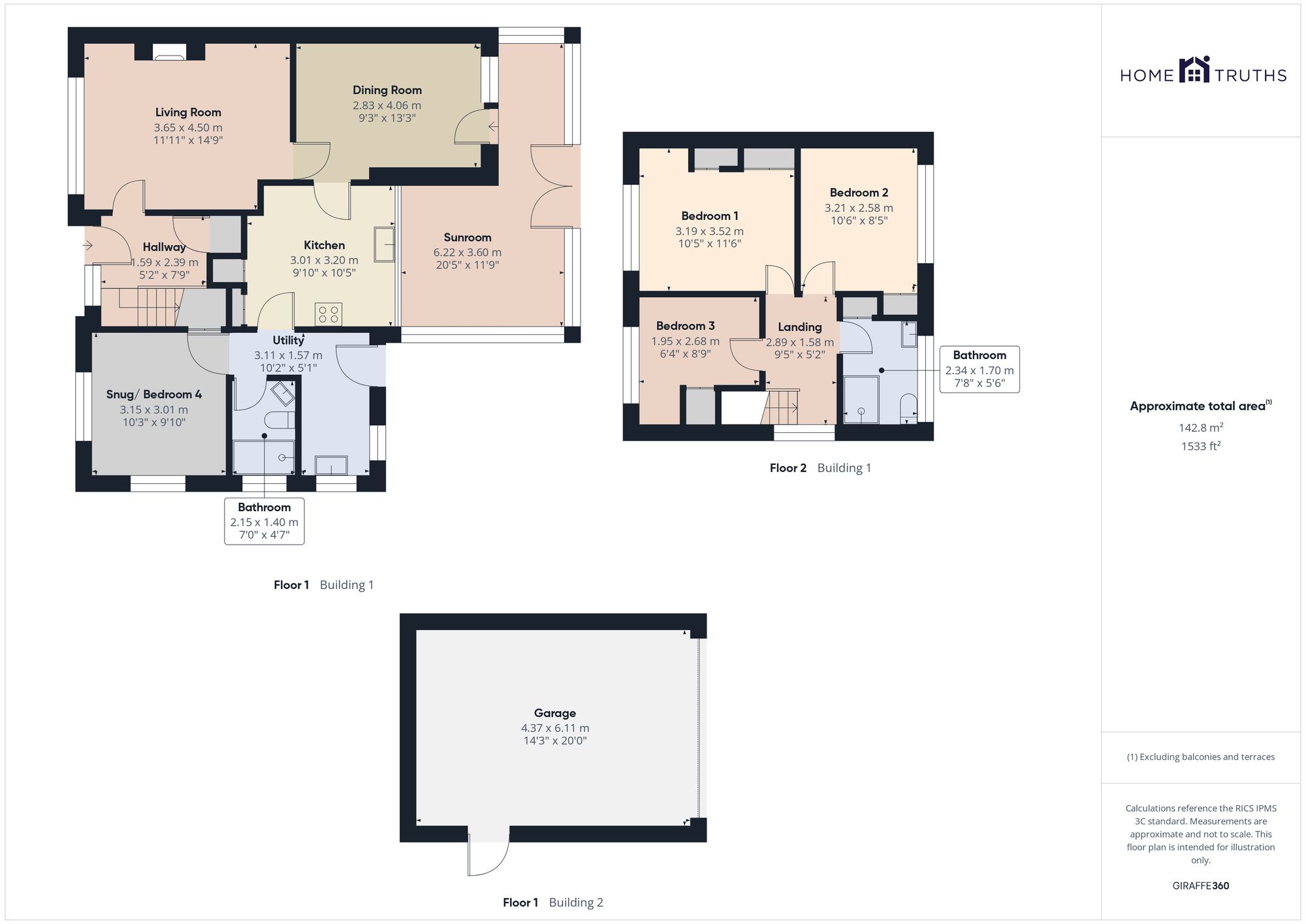 18 The Hawthorns, Chorley floorplan
