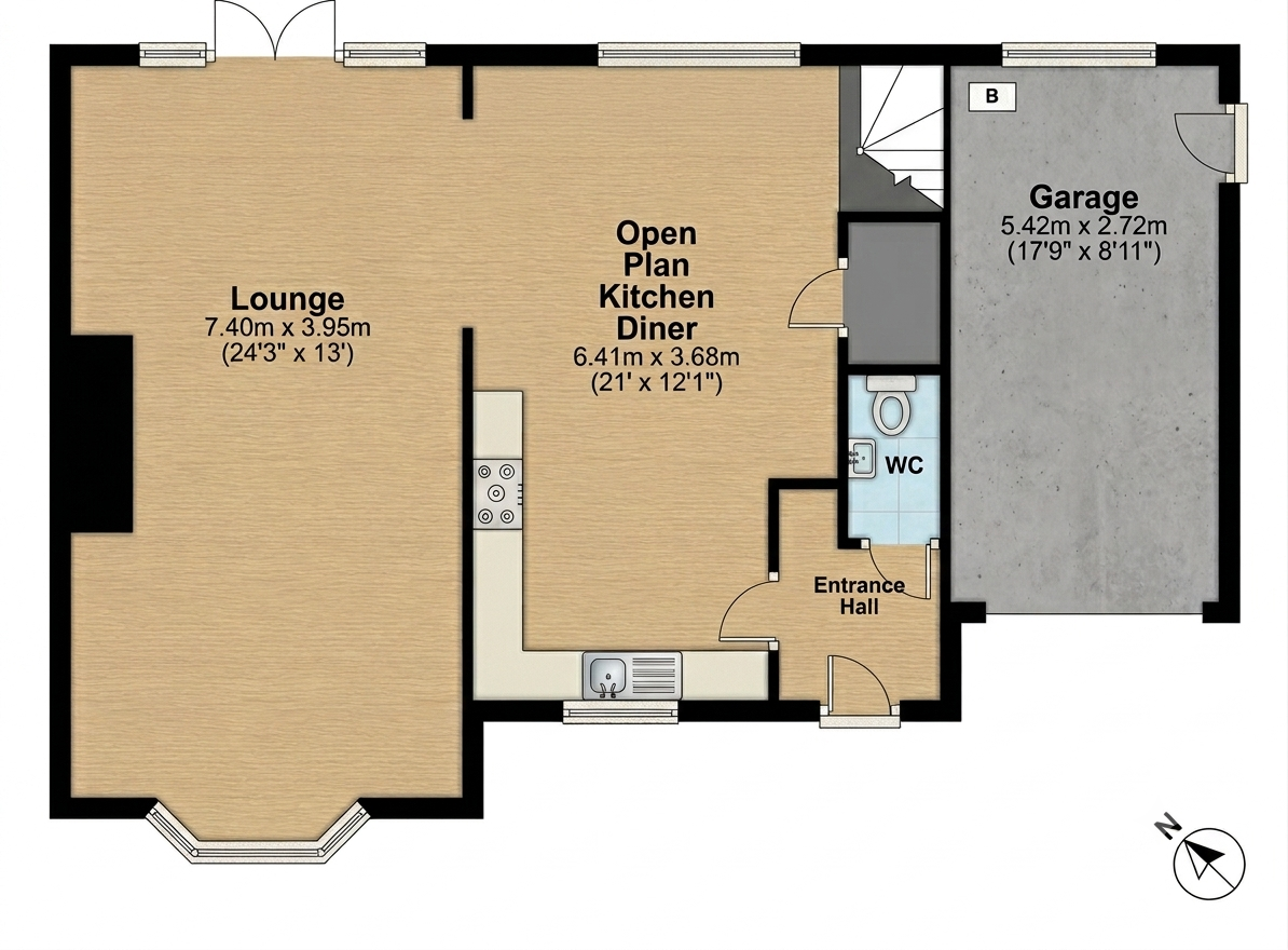 4, Hilton Court, Saxilby floorplan